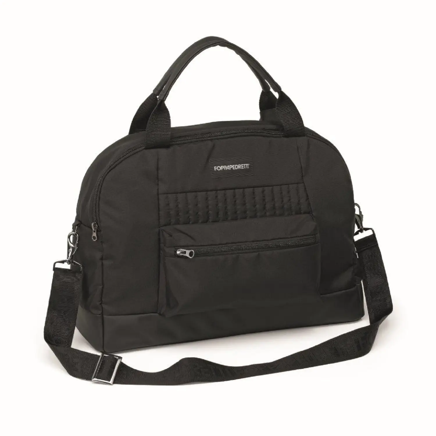 BORSA MAMMA CON FASCIATOIO COMFORT BLACK FOPPAPEDRETTI - borse e zaini