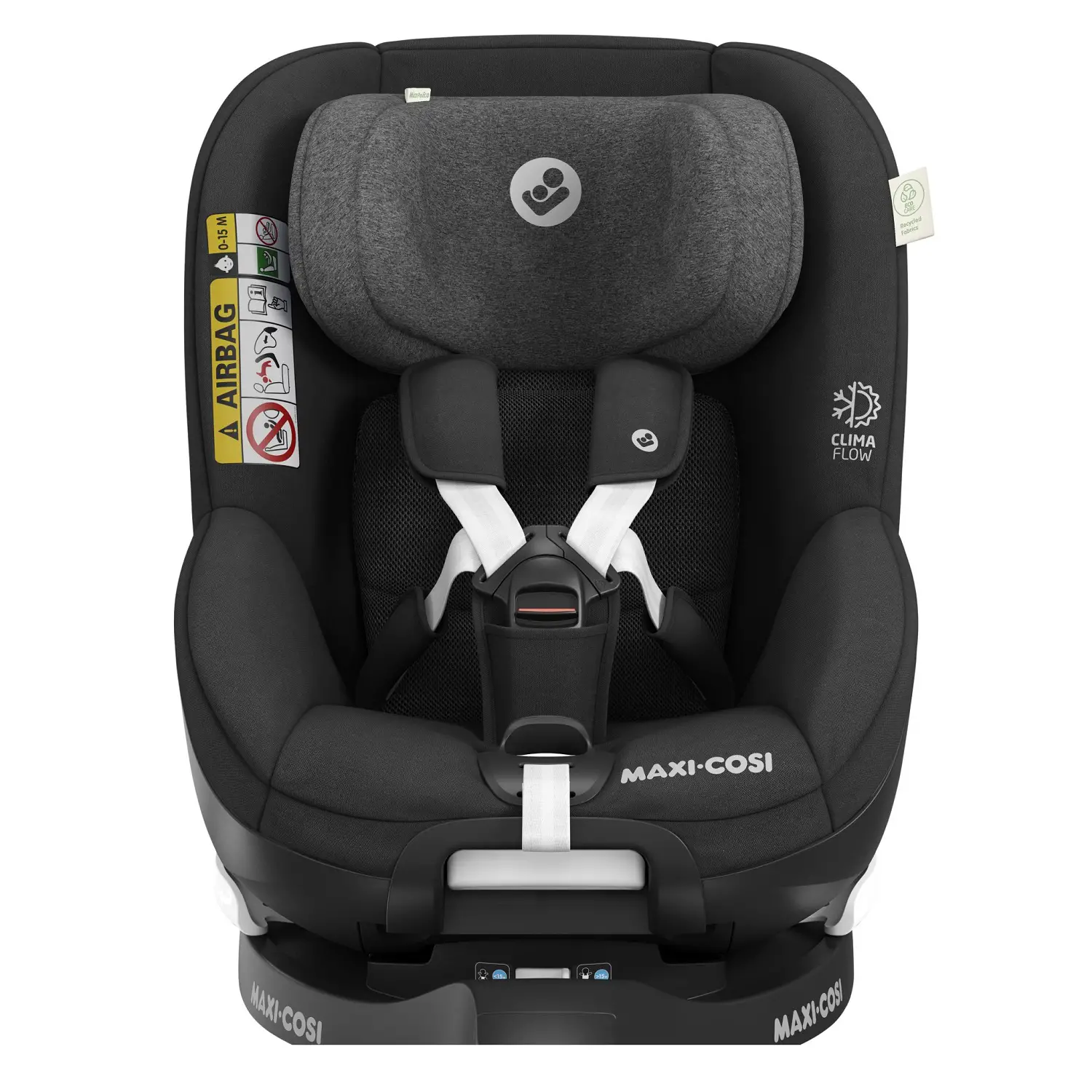 Seggiolino Auto Mica Pro Eco I-Size Gr 0/1 Authentic Black Maxi Cosi - bambini 76-150 cm (15m-12anni)