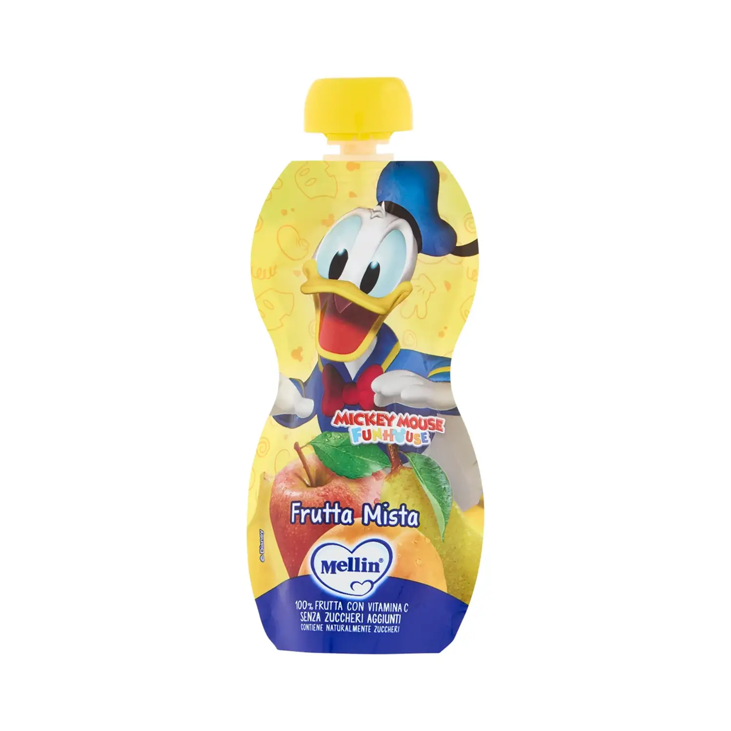 Succo Pouch Frutta Mista 110gr Disney Mickey Mouse Fun House - acqua bevande e succhi