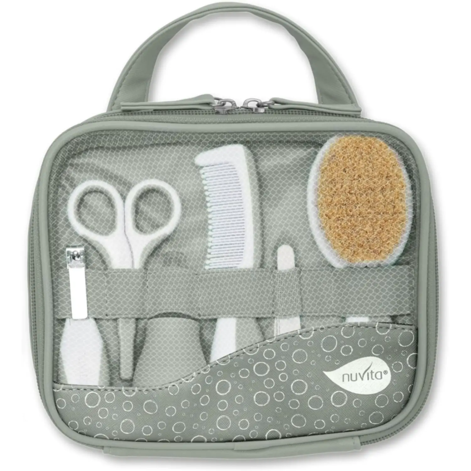 Nuvita 1146: Il Set Completo per la Cura del Neonato in Sage Green - igiene