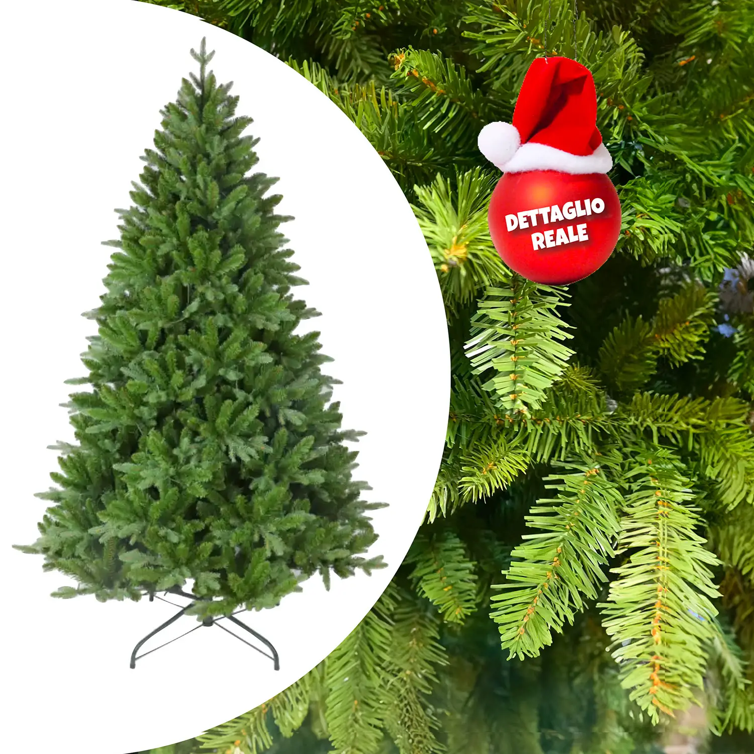 Albero di Natale Covent Garden - Altezza 240 cm. - alberi