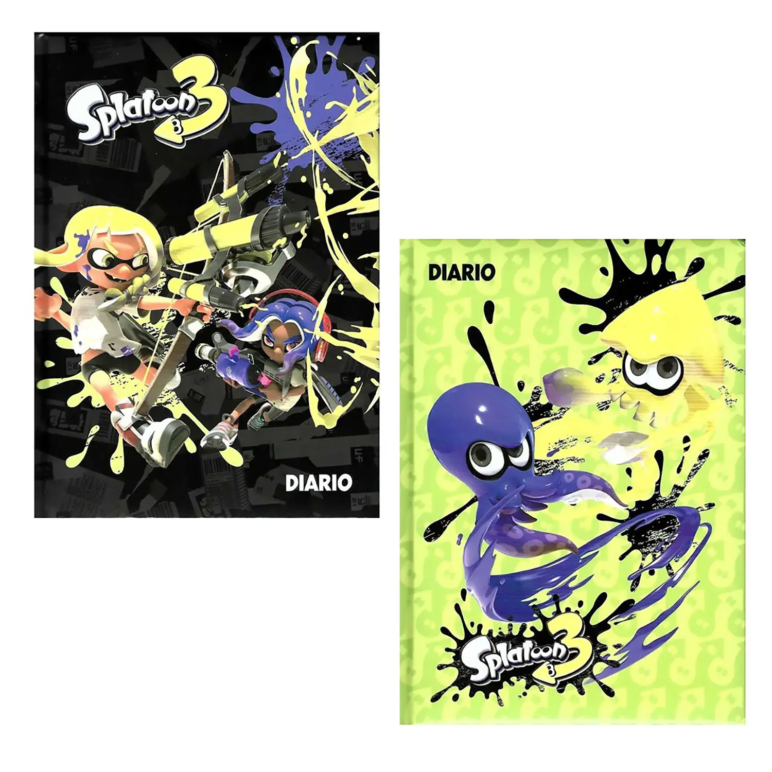 Splatoon Diario Scuola 12 Mesi Standard Non Datato - diari