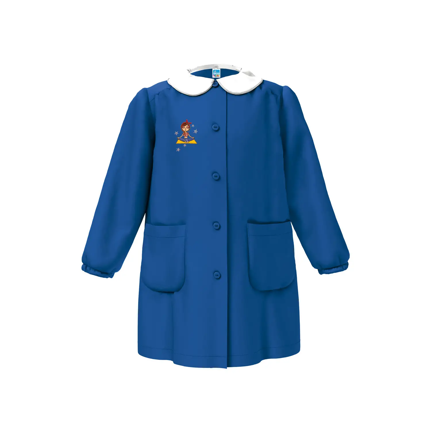 Grembiule Bambina Scuola 3953 Blu 10 Anni - grembiuli scolastici