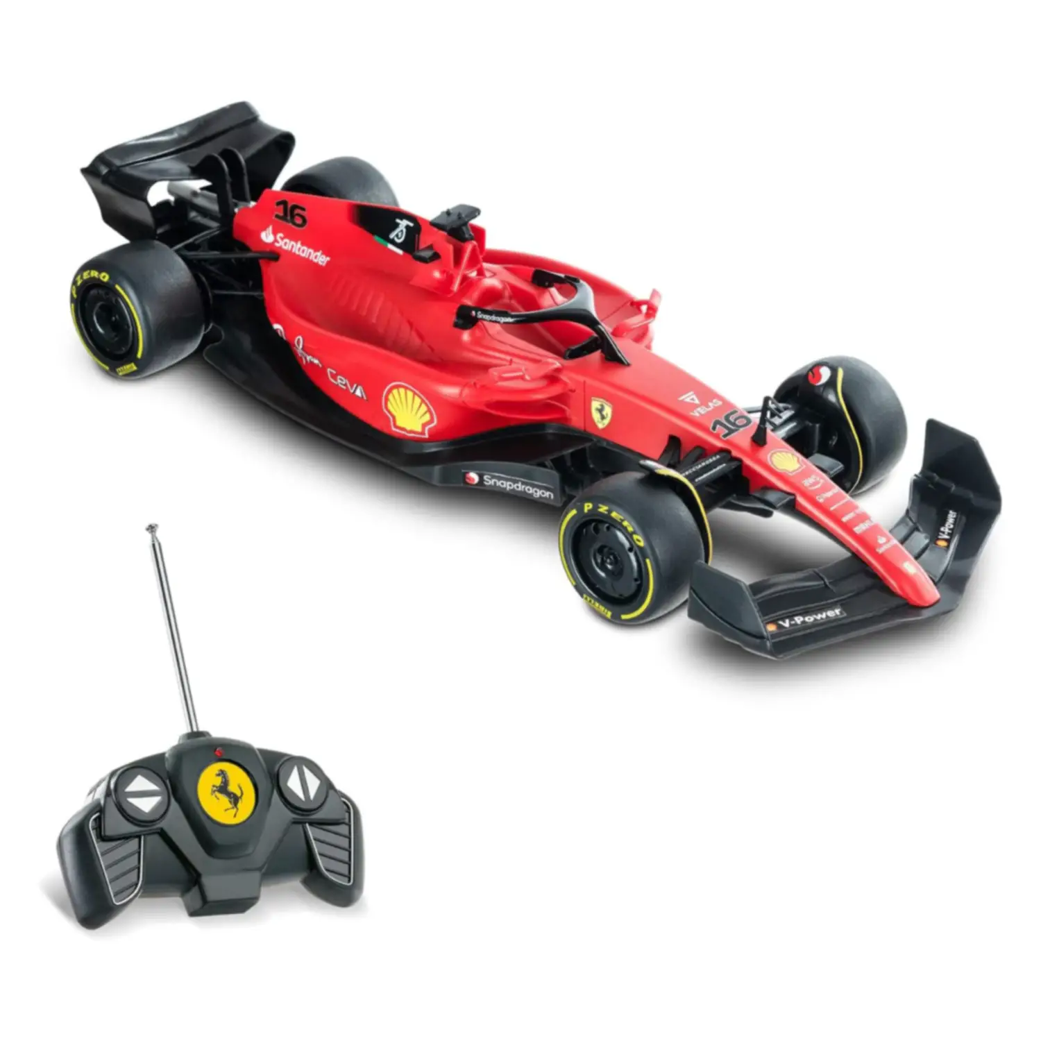 Ferrari F1-75 Radiocomandata Scala 1:18 – Modello Charles Leclerc #16 - radiocomandi