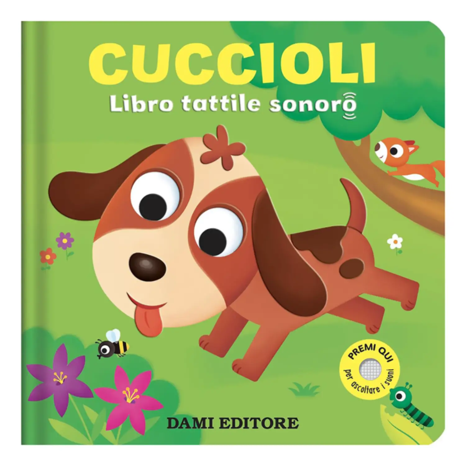 Libri Tattili Sonori - Cuccioli - Prima biblioteca