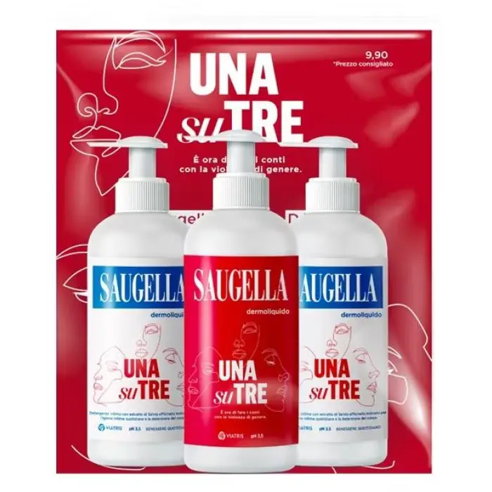 Saugella 1 Su 3 Bundle Saugella Dermoliquido 3 X 200 ml - igiene