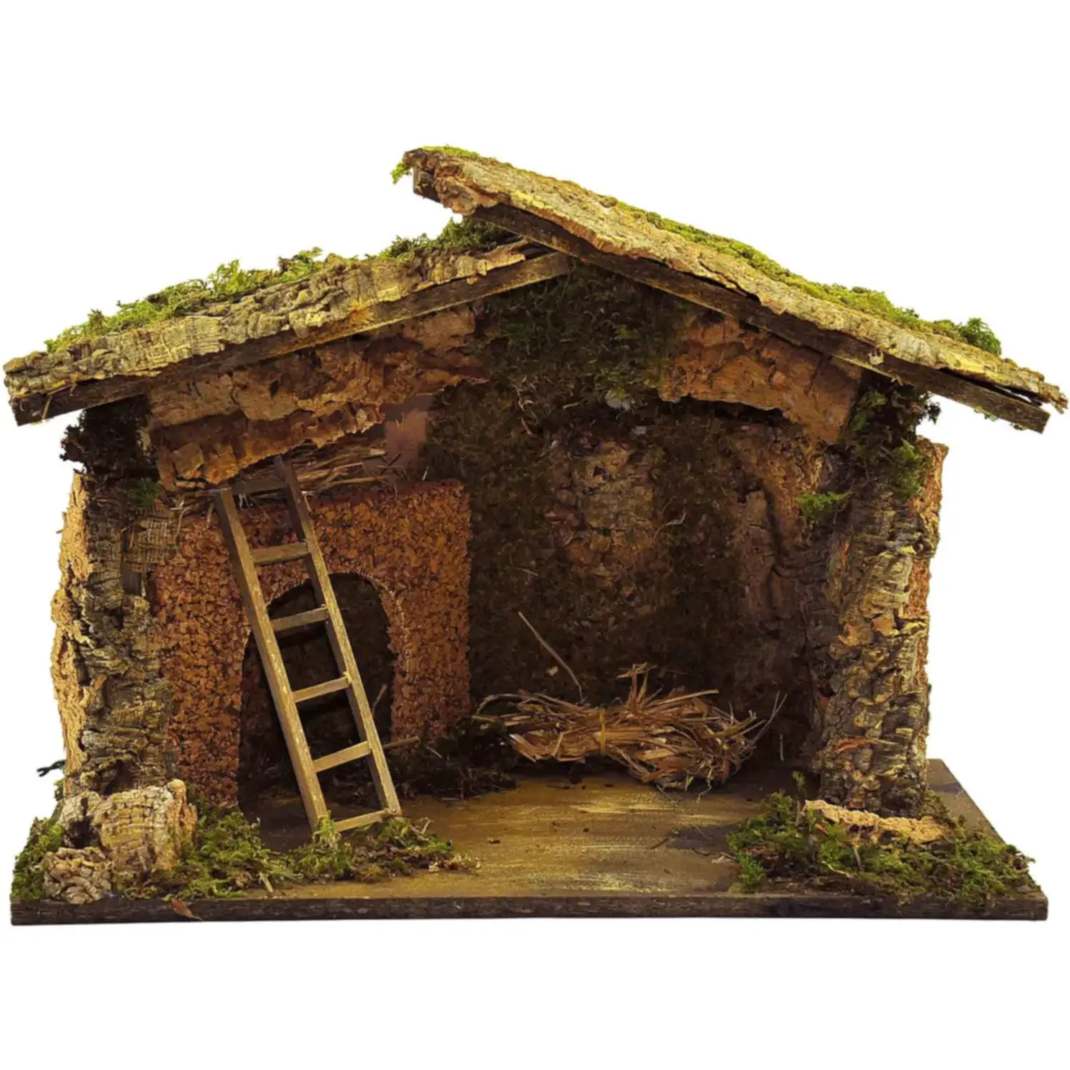 Capanna: 50x23x36 cm con Luci - presepi