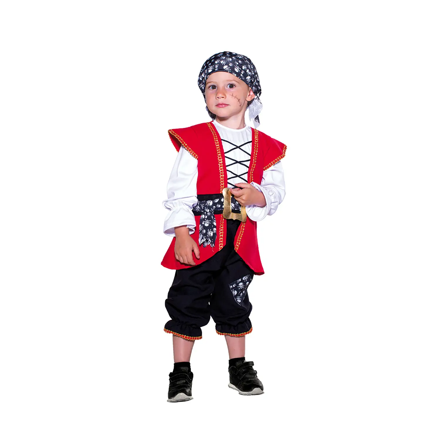 Costume Piccolo Pirata Easy Baby - Taglia 2/3 Anni - abiti bambino e bambina