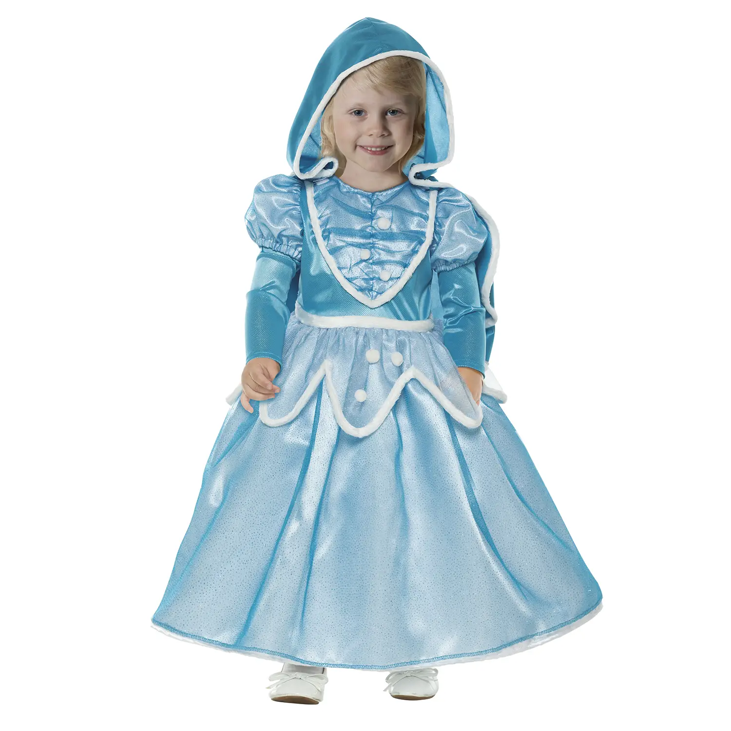 Costume Principessa Dei Ghiacci Easy Baby 2/3 Anni - abiti bambino e bambina