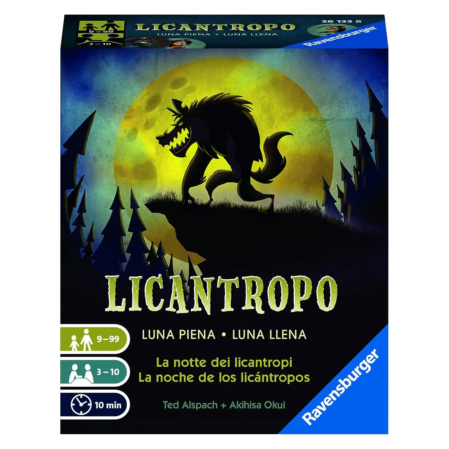 Licantropo Luna Piena – Gioco di Carte per Tutta la Famiglia - Giochi di società
