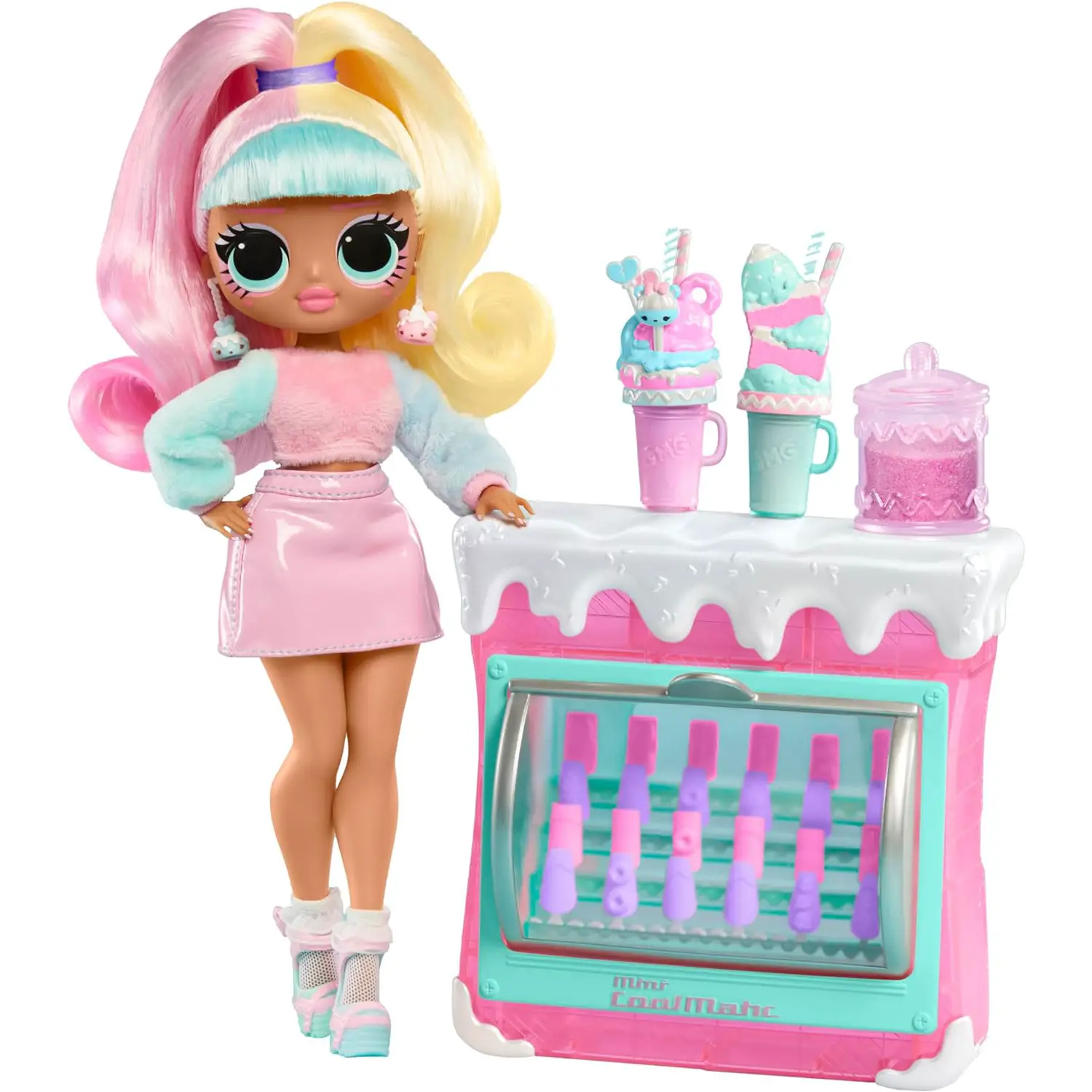 LOL Surprise OMG Sweet Nails Candylicious Sprinkles Shop - collezionabili bambina