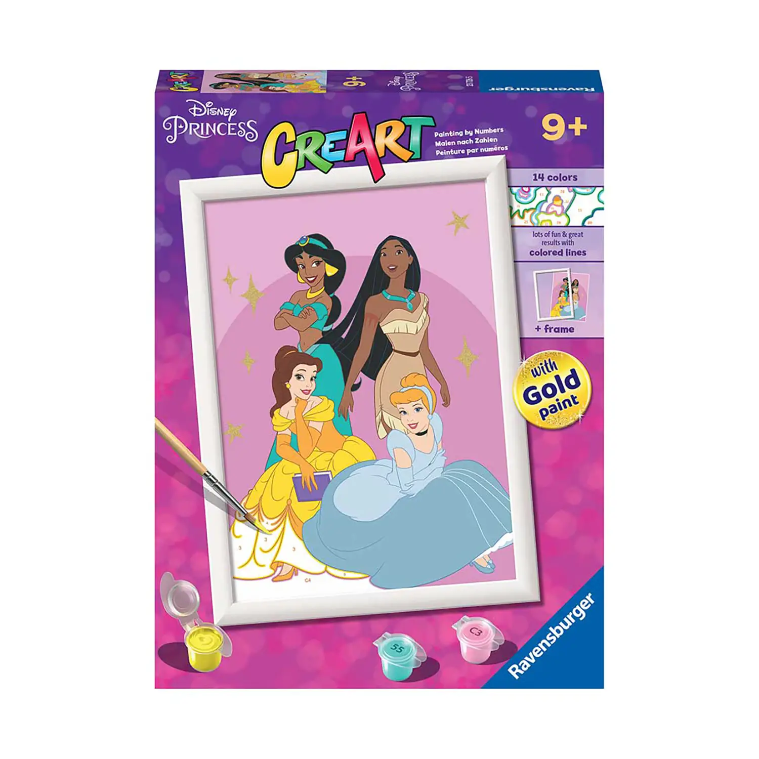 Creart Serie D - Le principesse Disney - creatività