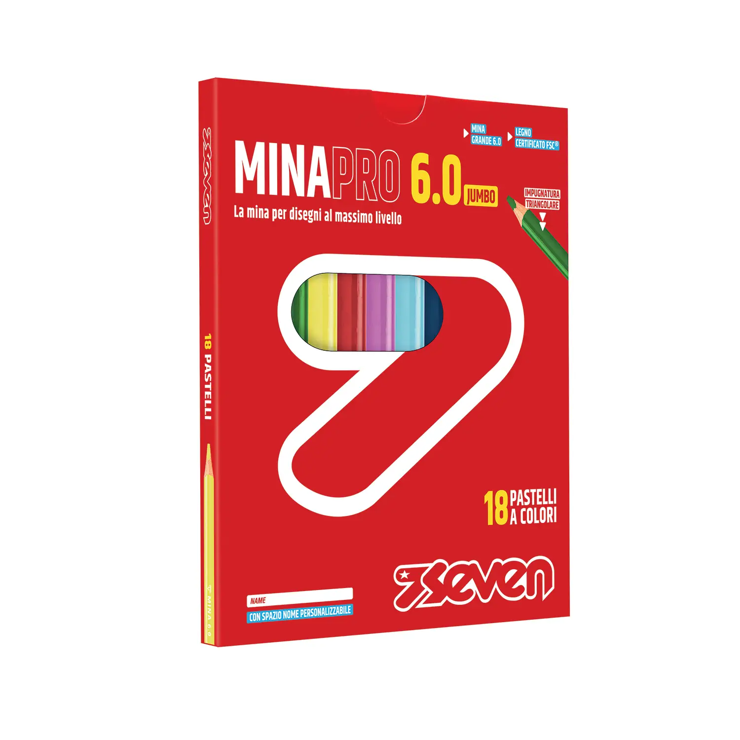 Pastelli Minapro 6.0 - Scatola 18 Pz - Pastelli