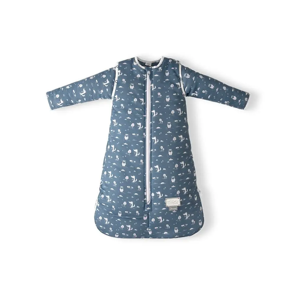 Sacco Nanna Invernale 0-6 mesi con Maniche Powder Blue - sacchi termici