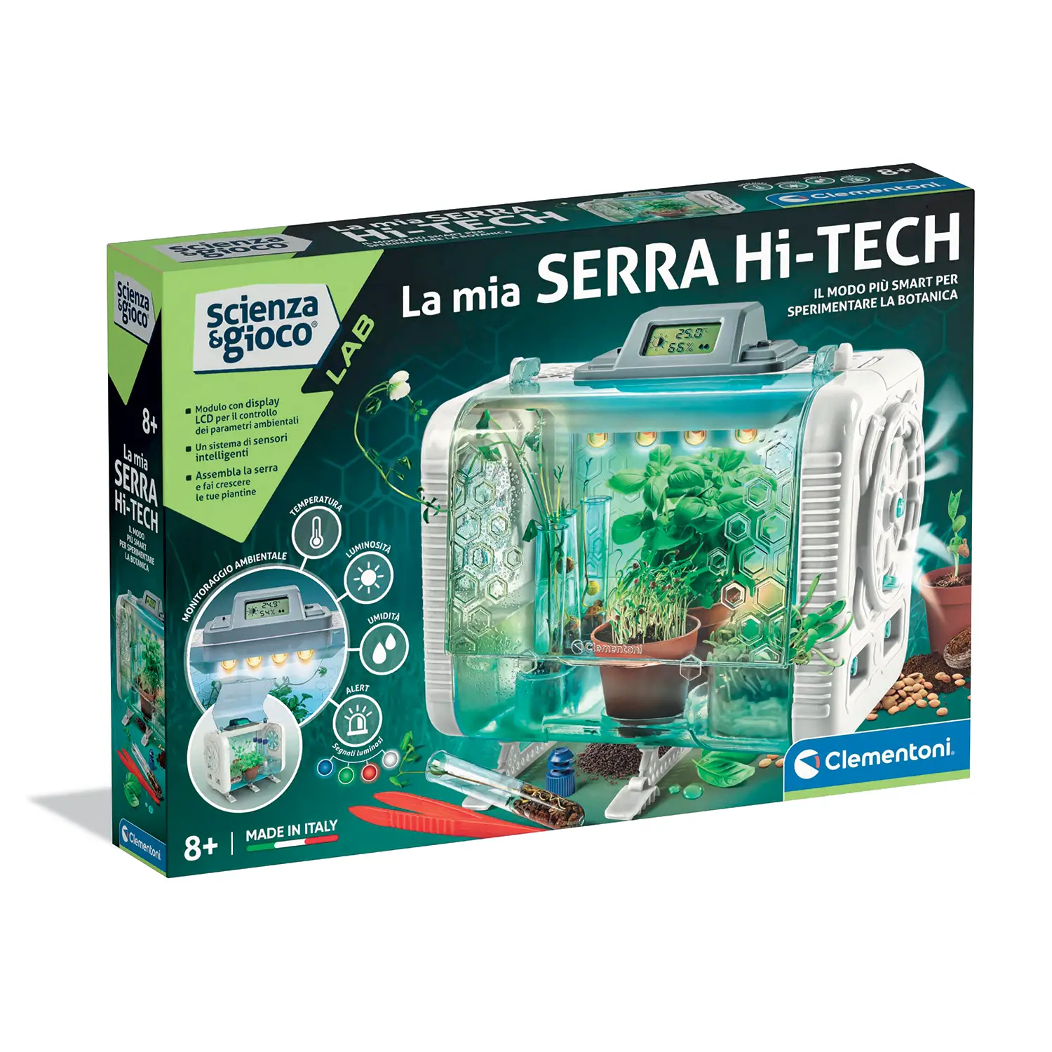 Clementoni Scienza & Gioco Serra Tecnologica - Kit Educativo STEM - giochi scientifici