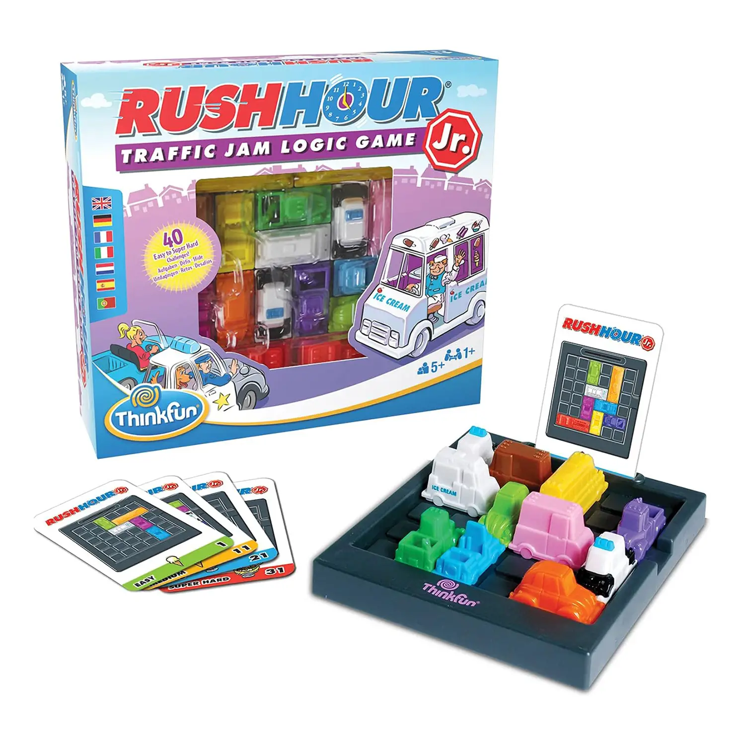 Rush Hour Junior Scappa Dagli Ingorghi, Gioco di Logica per Bambini - Giochi di società