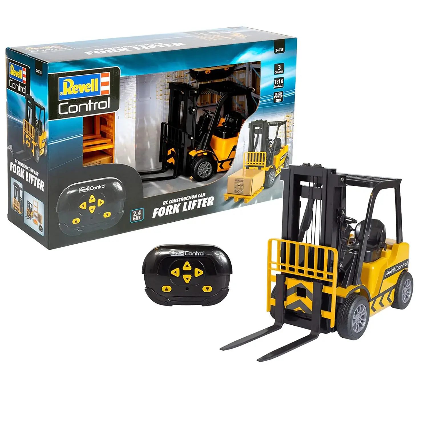 Carrello Elevatore Radiocomandato Revell Scala 1:16 - radiocomandi