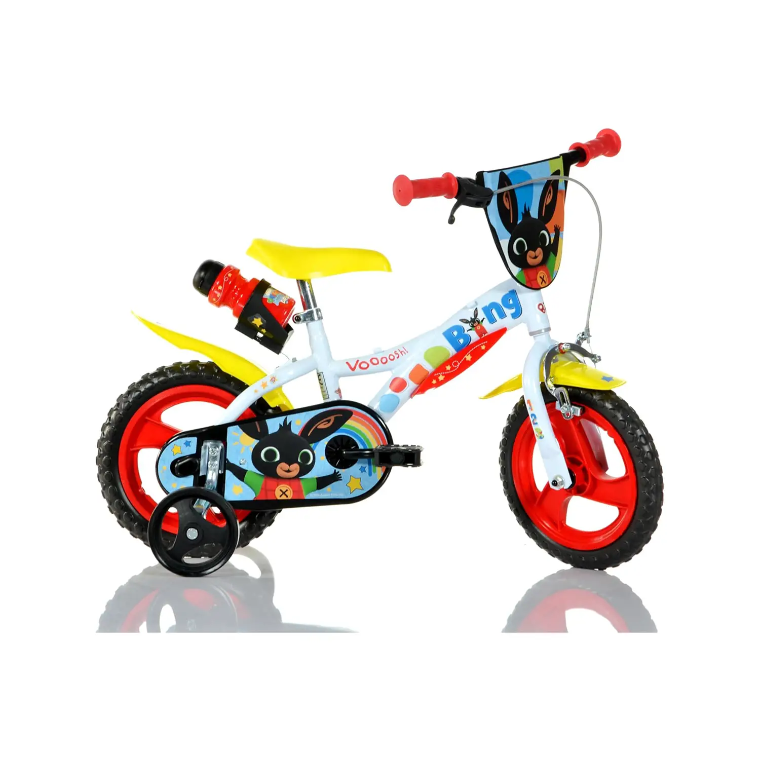 Bicicletta per Bambini 12" con Rotelle Stabilizzatrici - biciclette bambini
