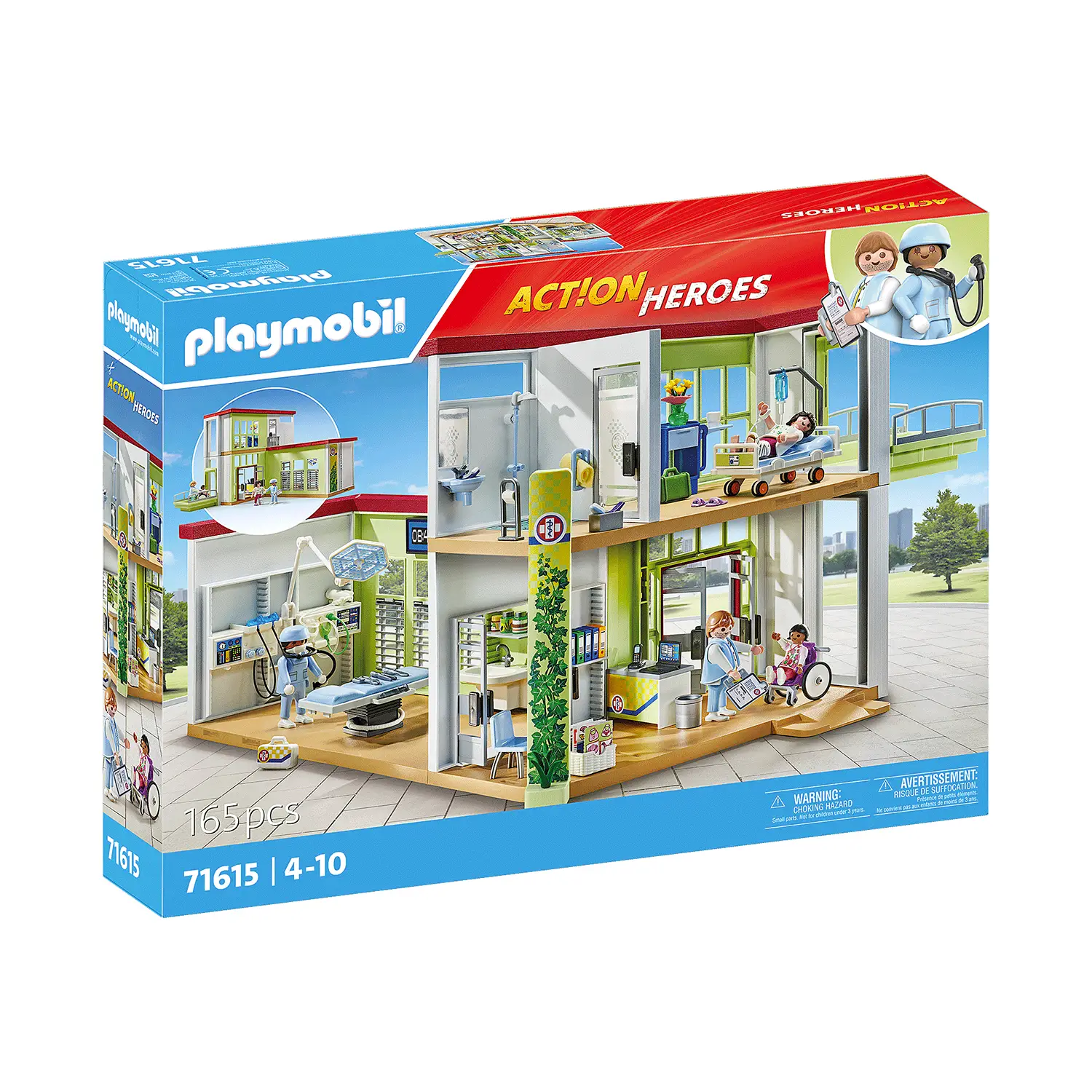 Ospedale Playmobil Action Heroes - playmobil