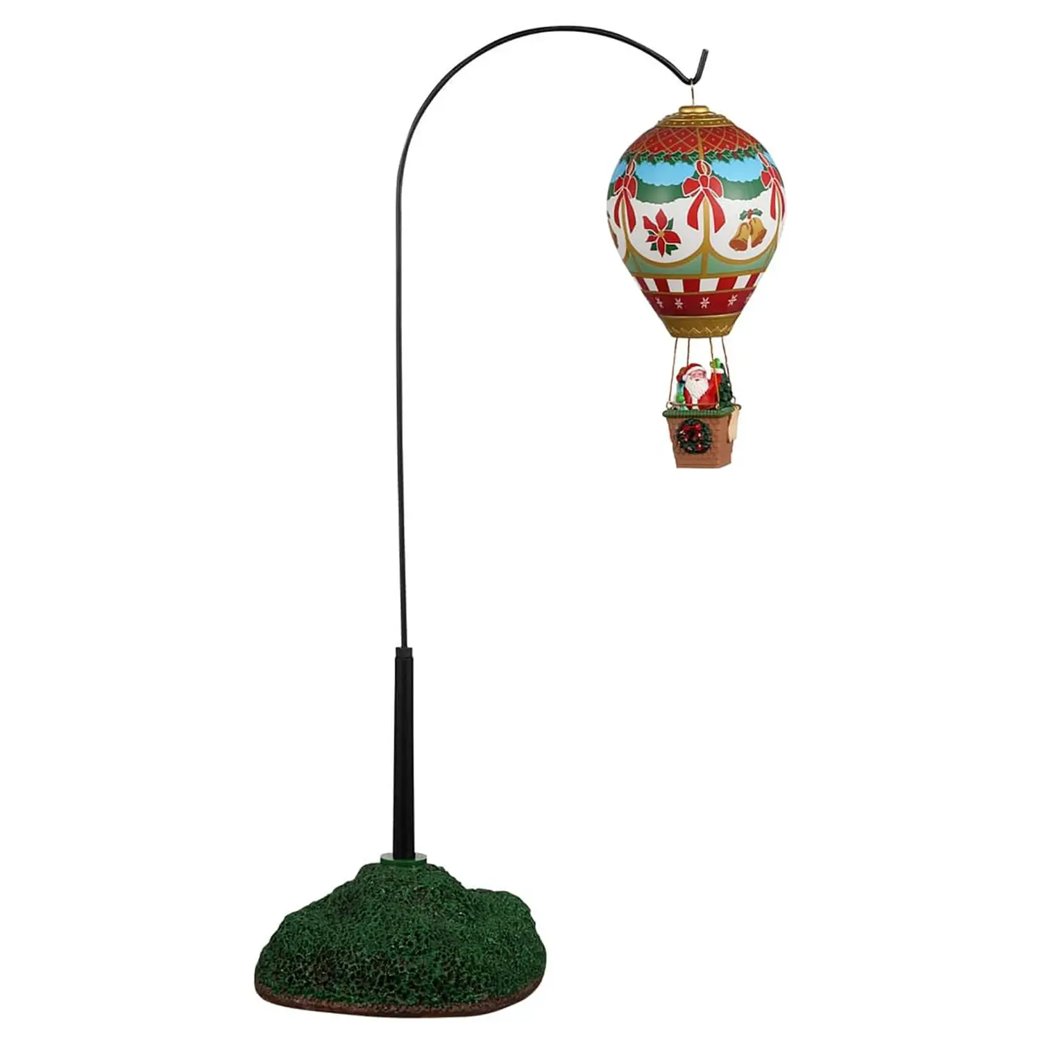 Mongolfiera Natalizia con Babbo Natale - scene e villaggi