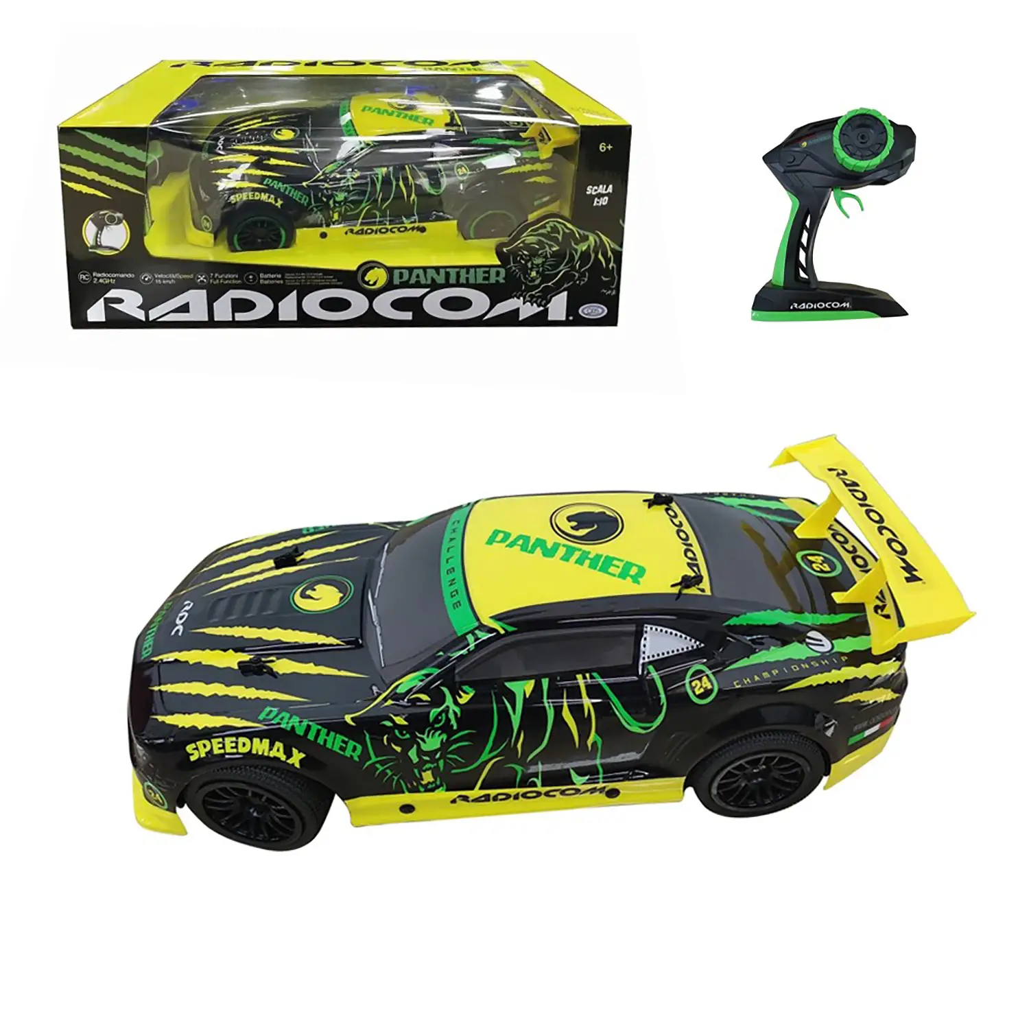 Radiocom - Auto Panther Sc 1:10 Radiocomandata - radiocomandi