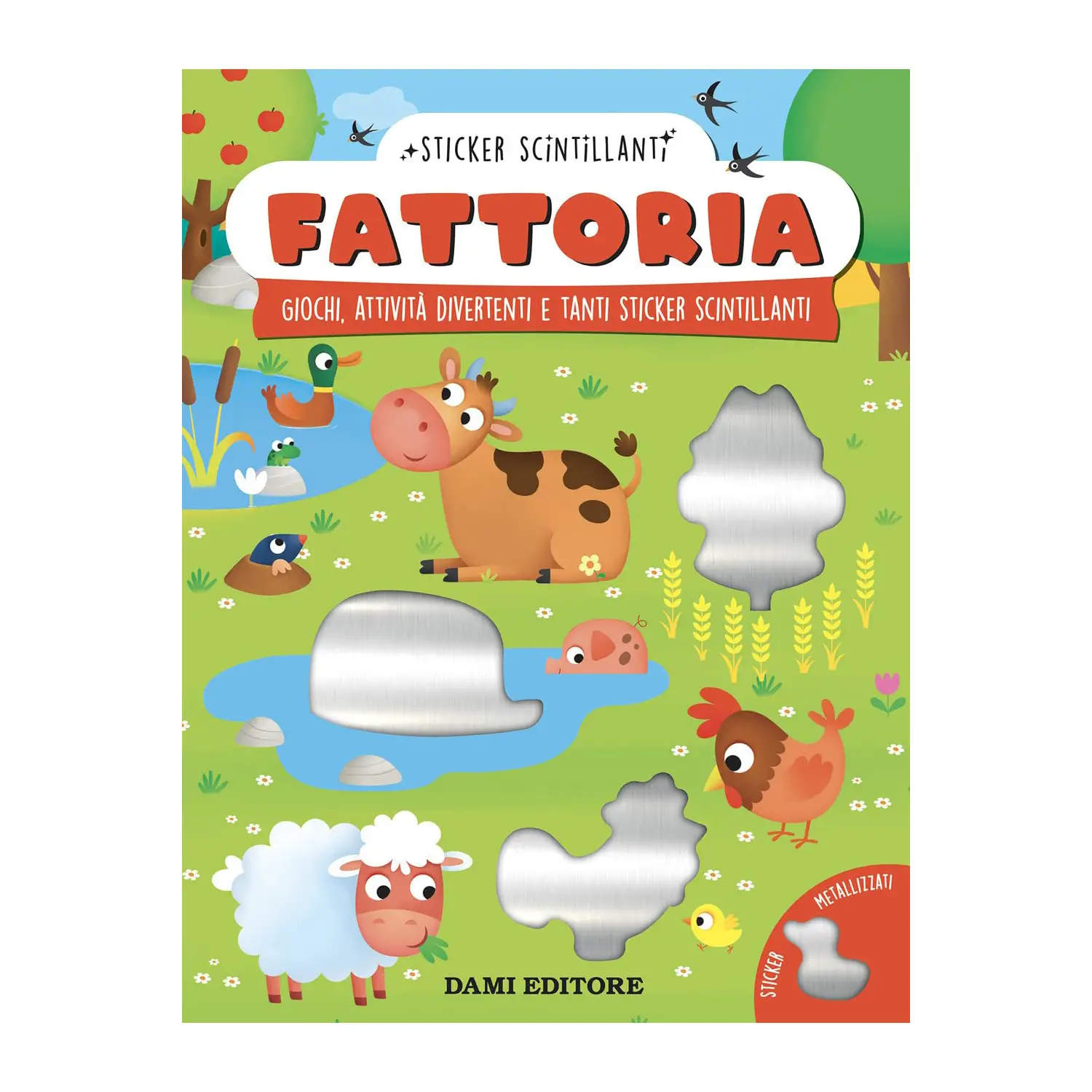 Fattoria - Stiker Scintillanti - Prima biblioteca