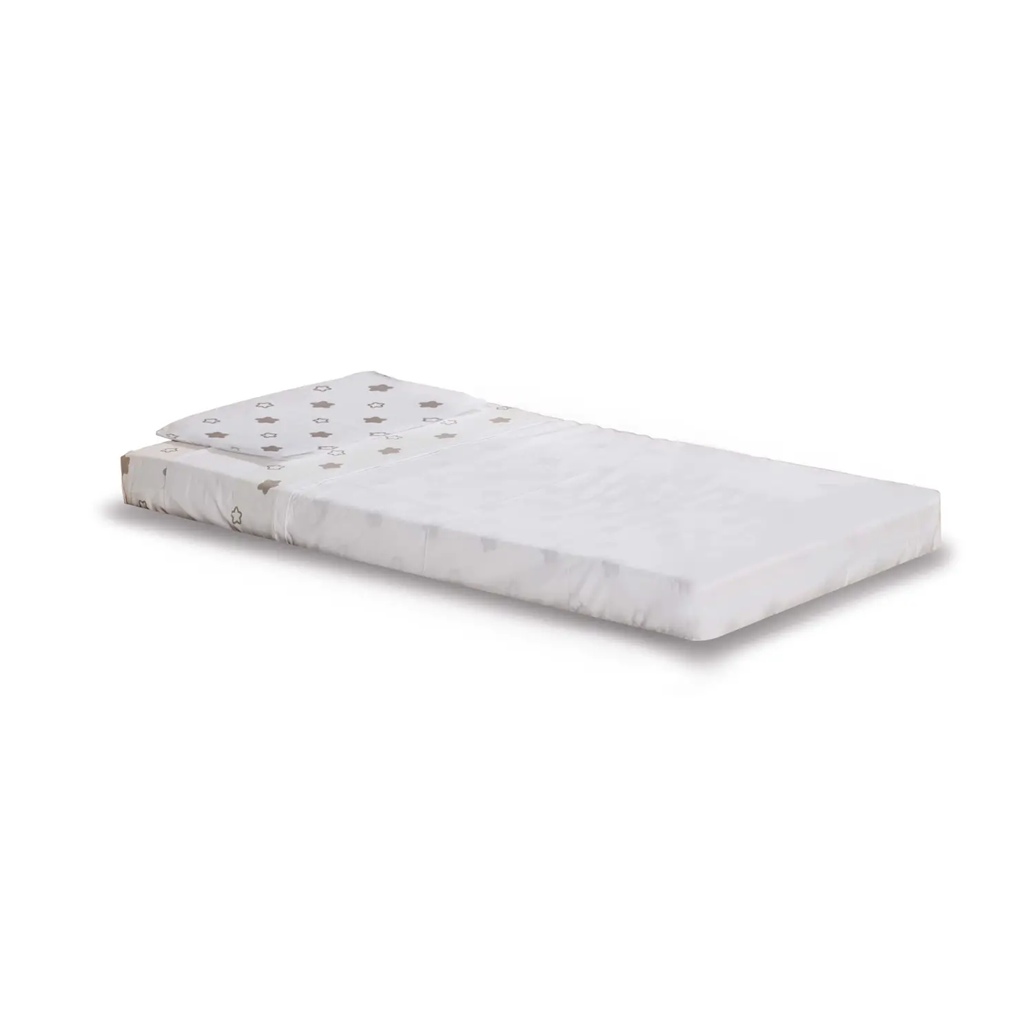 Set Lenzuola 3 Pezzi Freedom per Lettino Montessori Bianco - lenzuolini