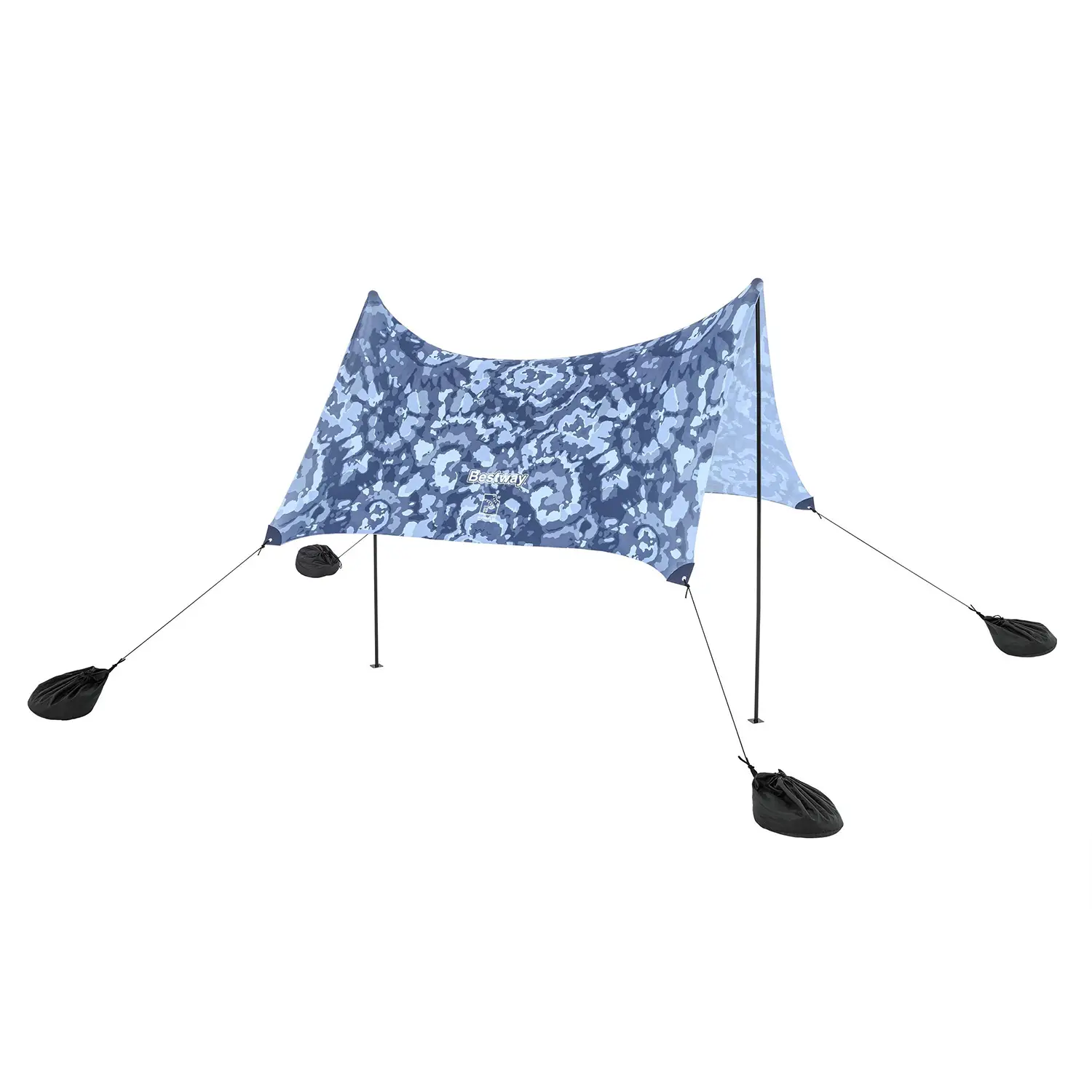 Tendalino da spiaggia per esterni 2,10x2,10x1,98m. 4 persone - estivo mare