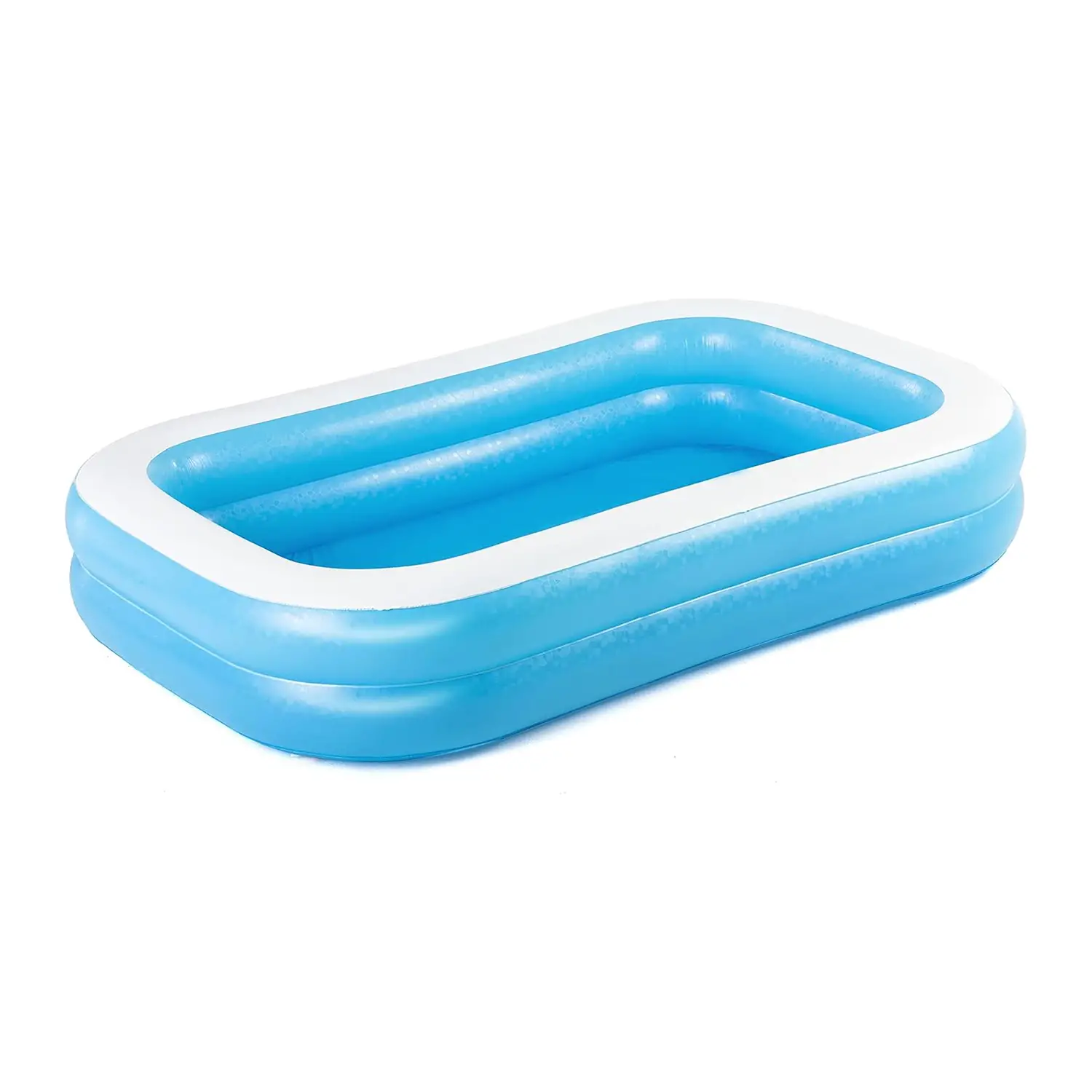 Piscina Family Gonfiabile Rettangolare a 2 Anelli, Cm. 262x175x51 - estivo mare