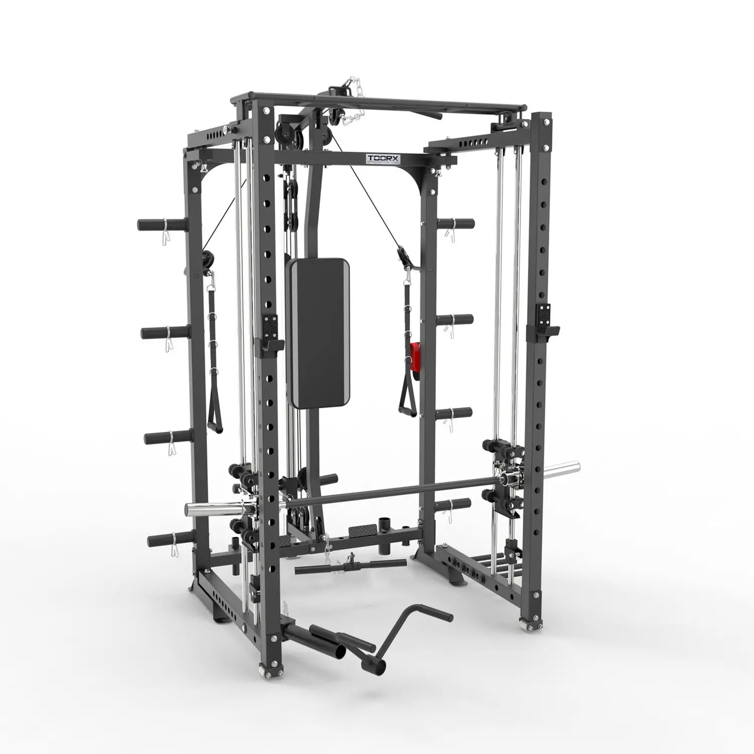 ASX-3000 All In One Pieghevole a Caricamento Dischi – Stazione Fitness Completa - addominali e barre trazioni
