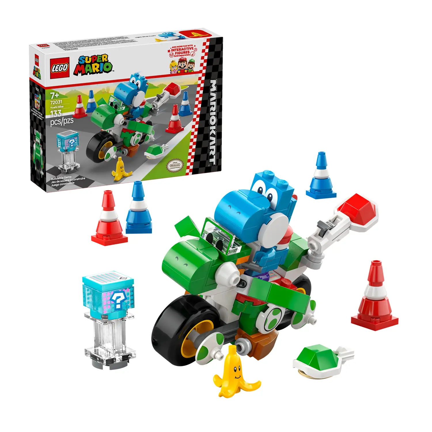 Lego Super Mario - Mario Kart: Moto Yoshi 72031 - lego