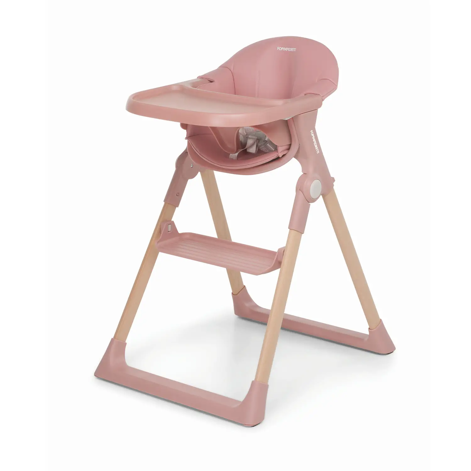 Foppapedretti Seggiolone 2in1 Kidsmenu Pink Con Sdraietta - seggioloni