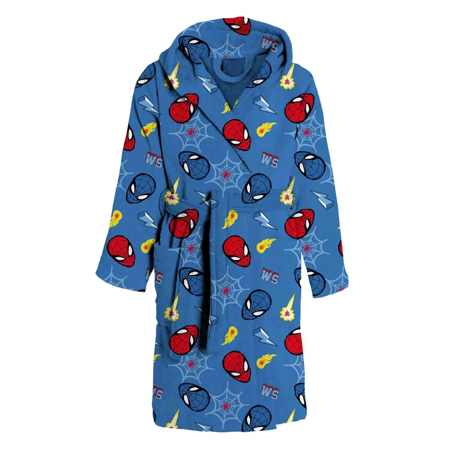 Accappatoio Spugna Spiderman Tg. 4-5 Anni - biancheria casa