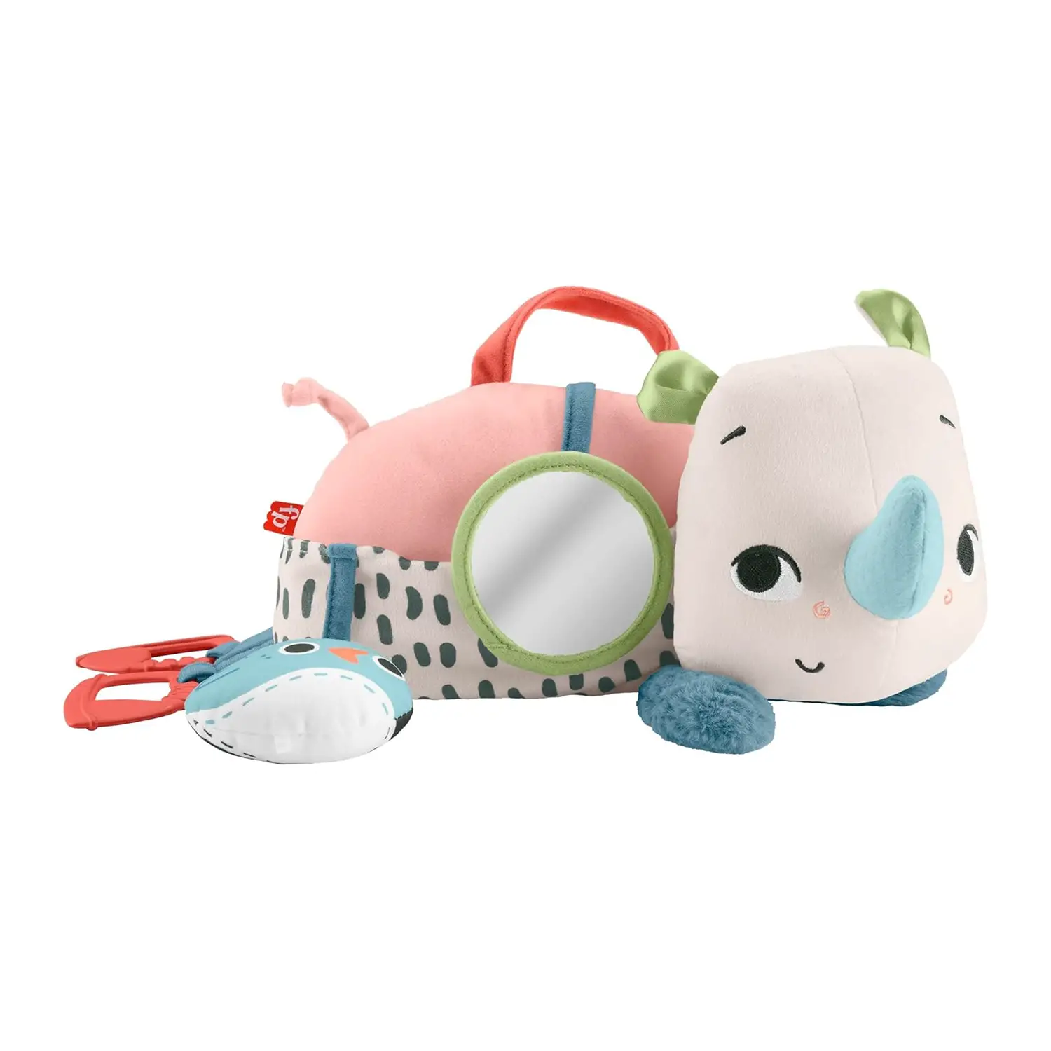 Fisher-Price - Baby Rino Giochi sul Pancino - Primi giochi
