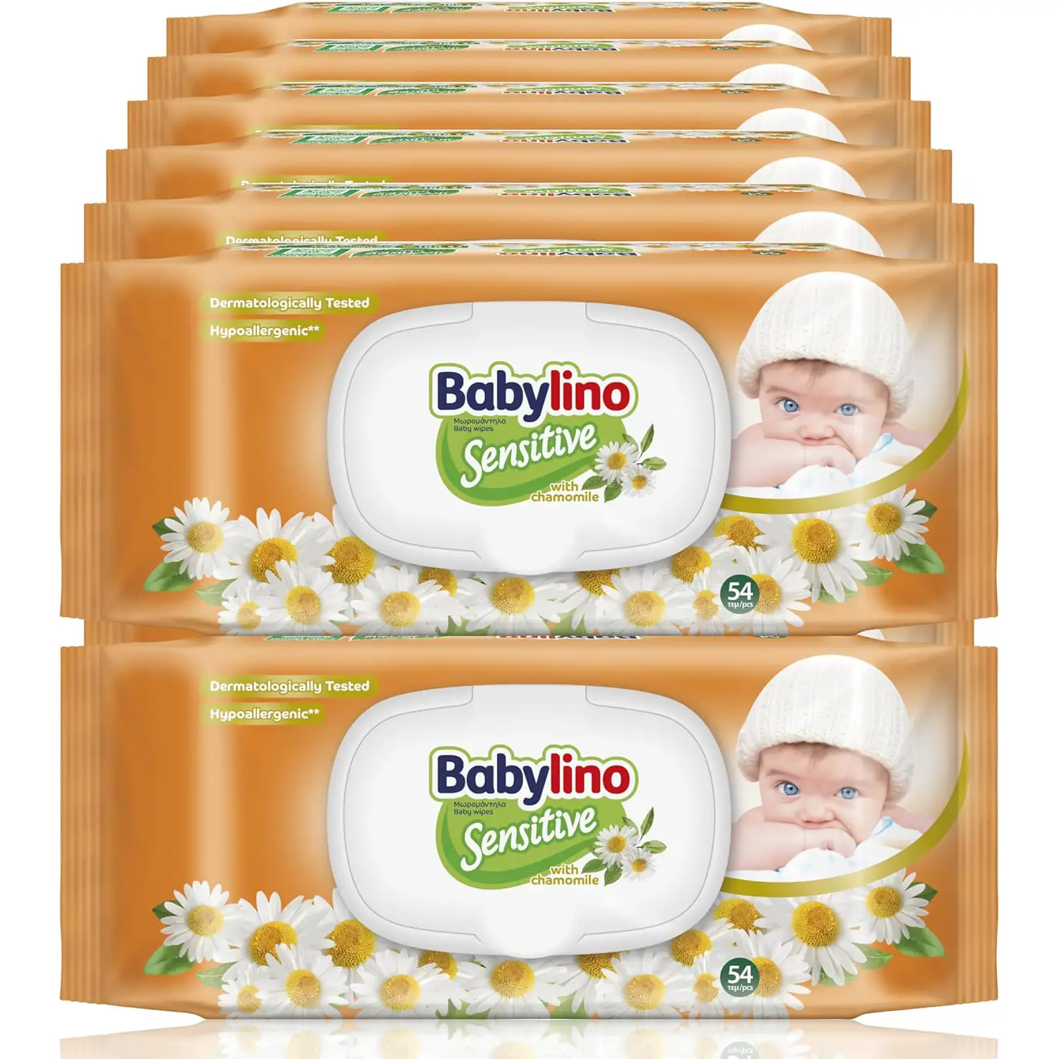 Babylino Salviettine Sensitive Camomilla 54 Pezzi - pannolini e salviettine