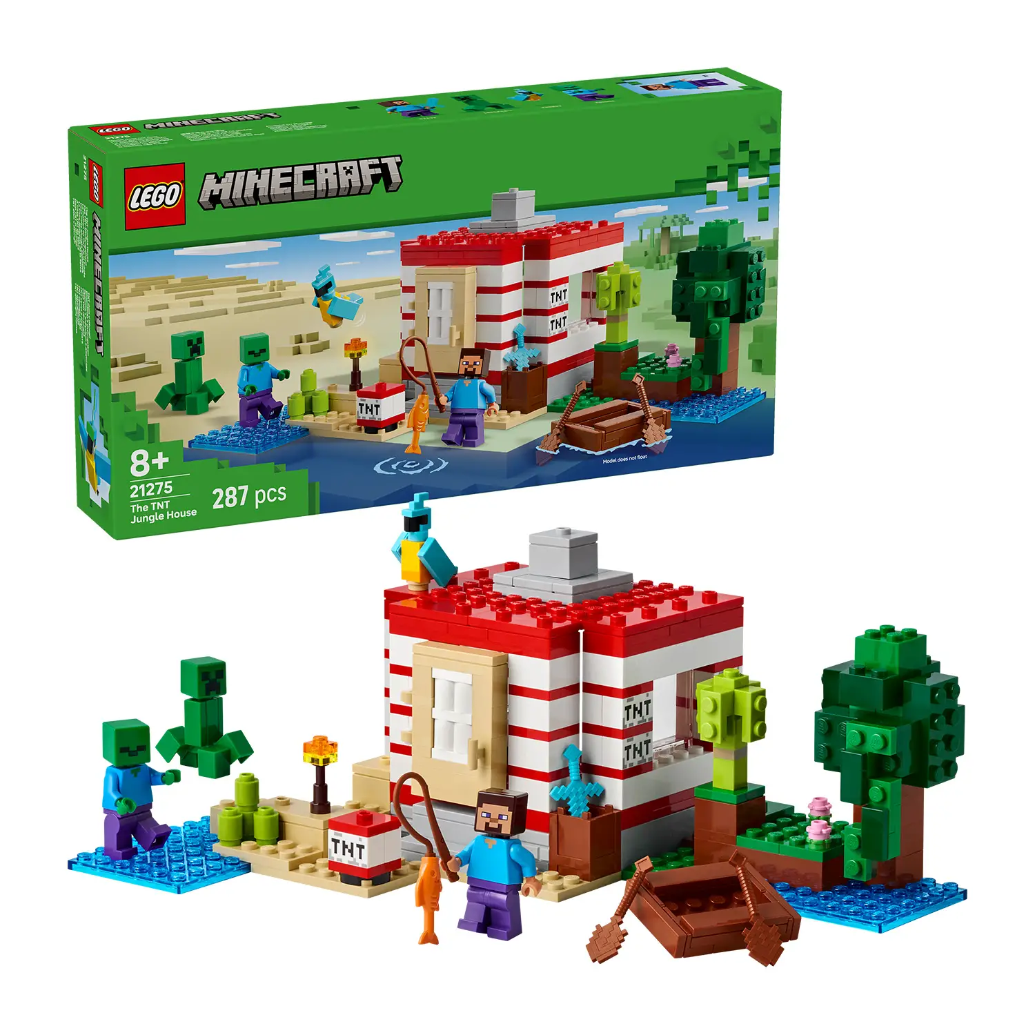 Lego Minecraft Casa nella Giungla Esplosiva 21275 - lego