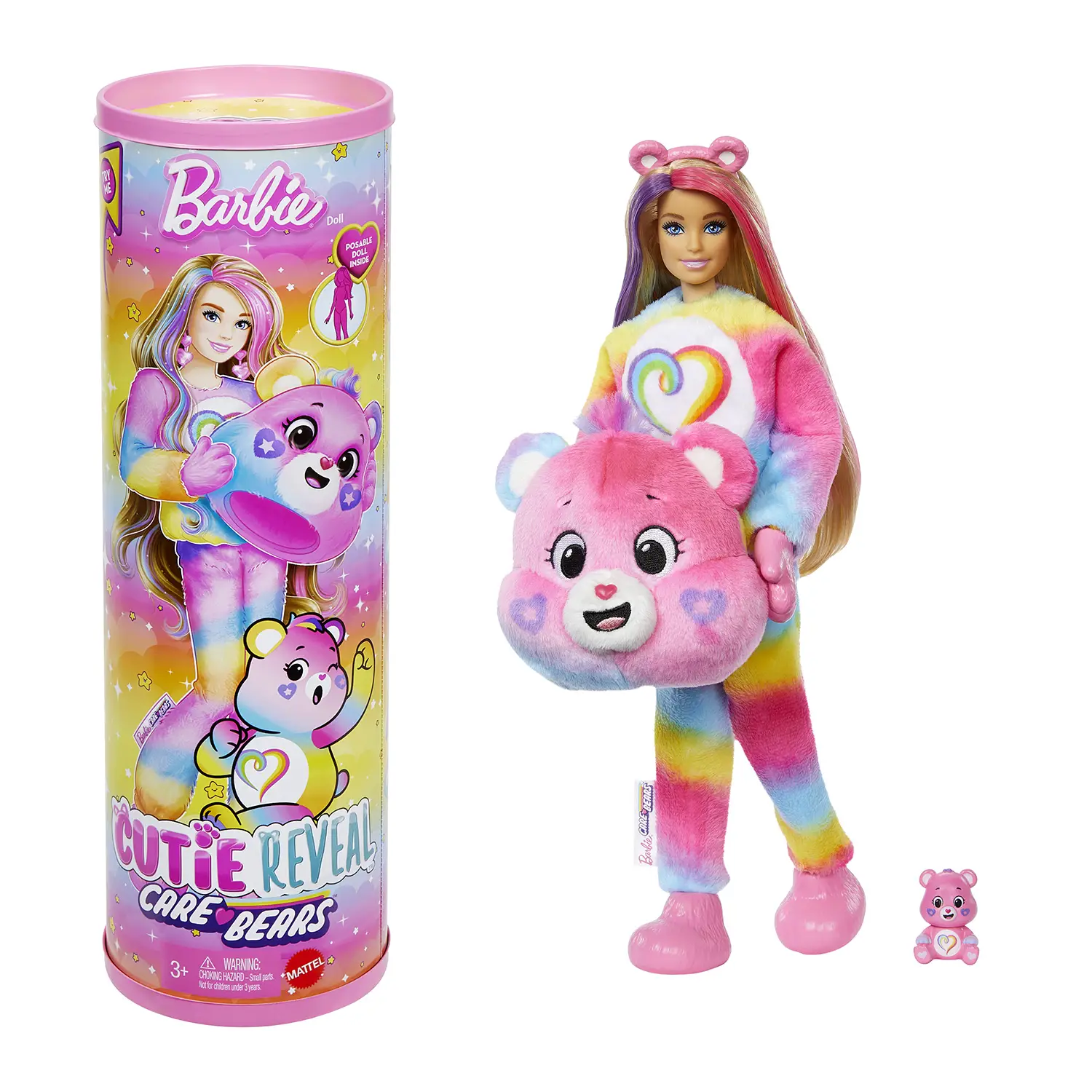 .Barbie Cutie Reveal Orsetti Del Cuore S2 Togetherness Bear JFV60 - collezionabili bambina