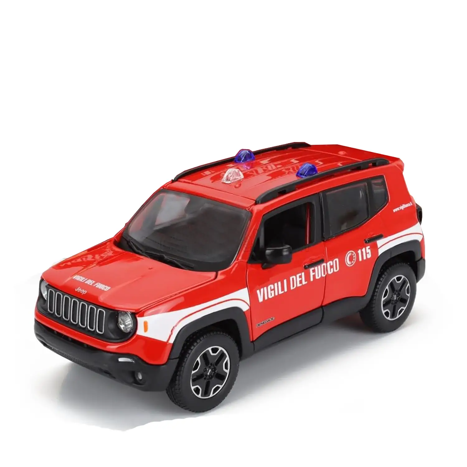 Auto 1:24 Jeep Renegade Vigili Del Fuoco - modellini