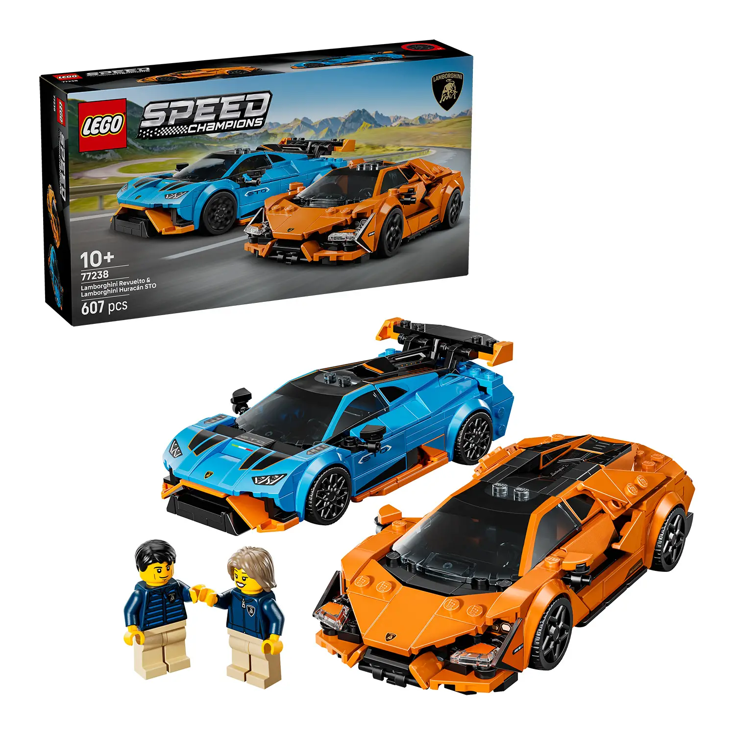 Lego Speed Champions Lamborghini Revuelto e Huracán Sto 77238 - lego