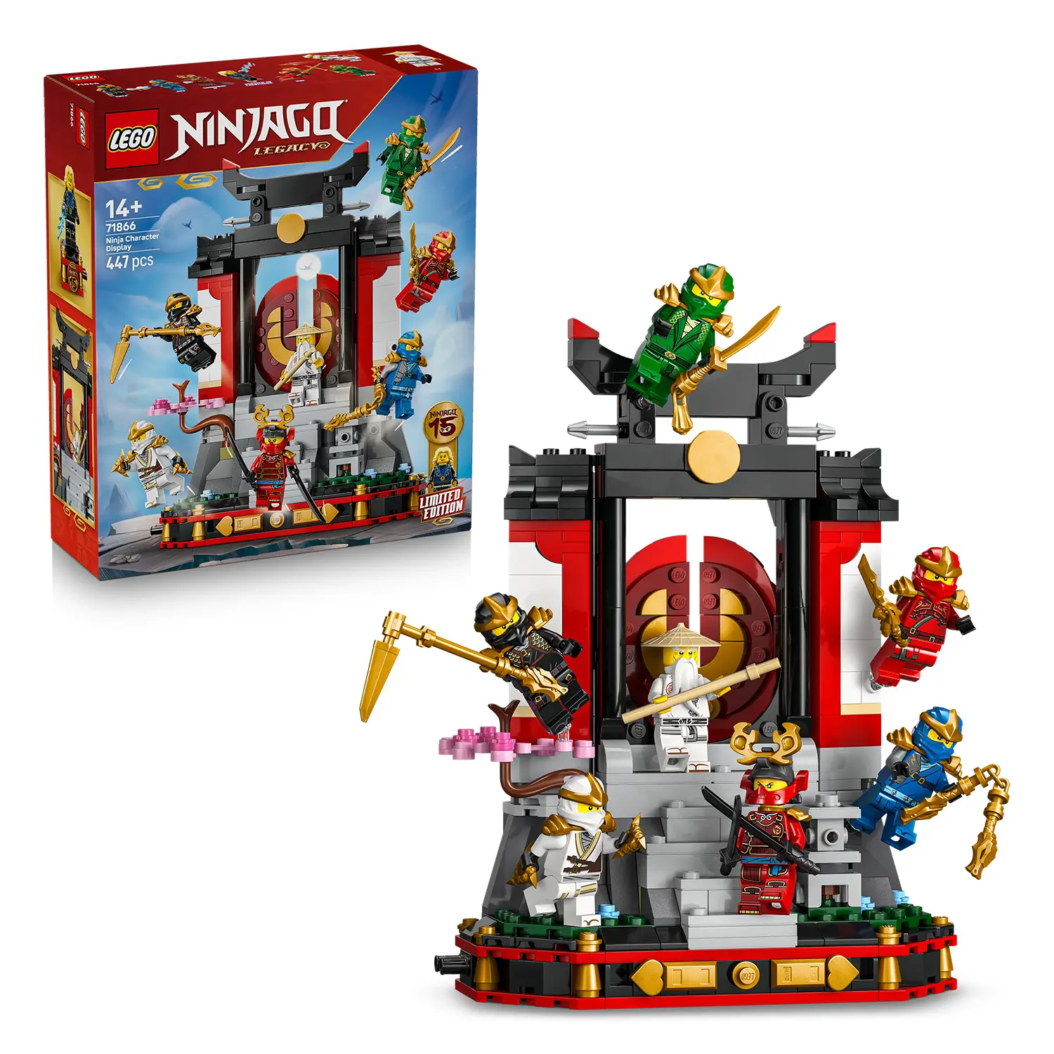 LEGO NINJAGO 71866 Display Personaggi Ninja 15° Anniversario - lego