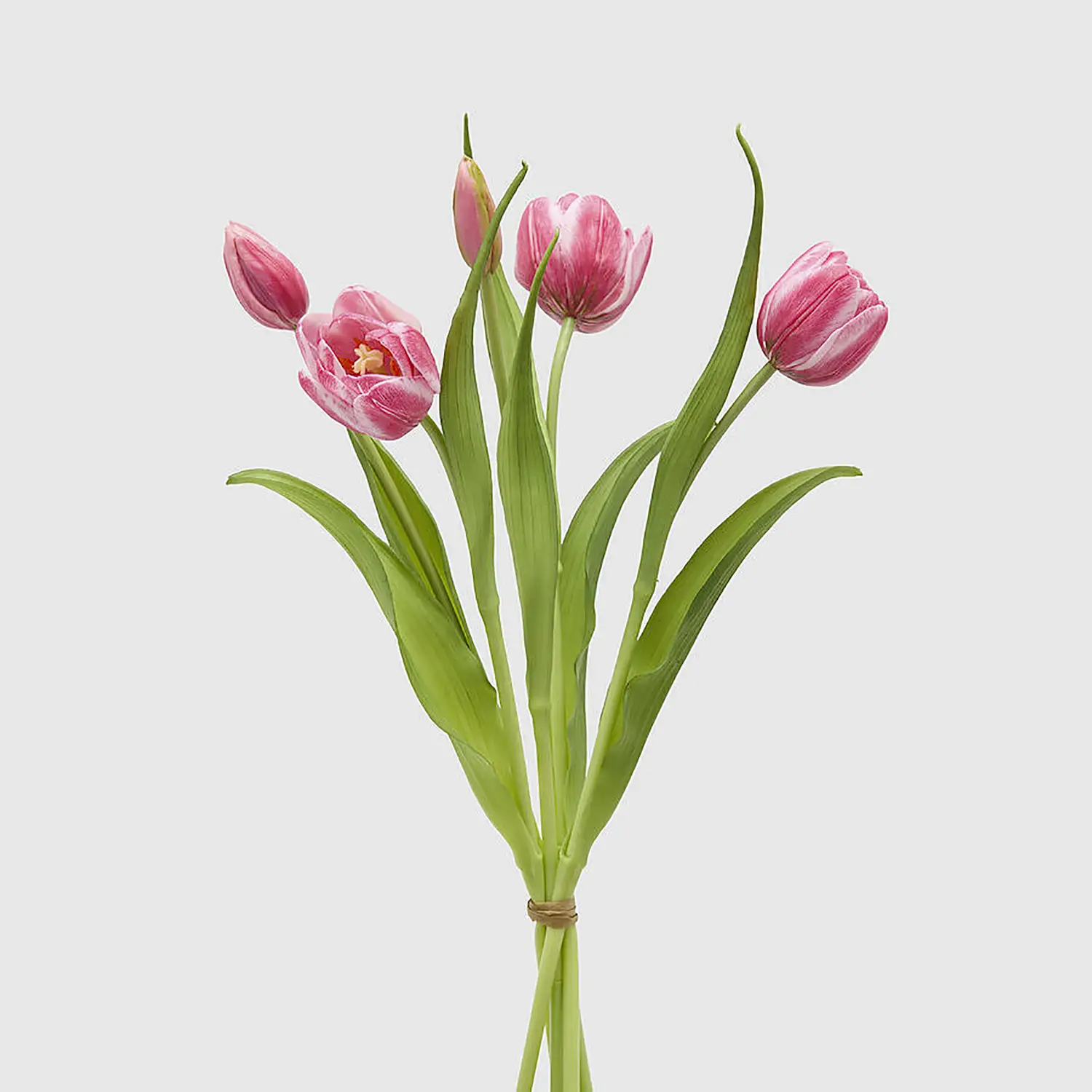 Fiori Decorativi Tulipano 4 Steli Malva - oggetti decorativi