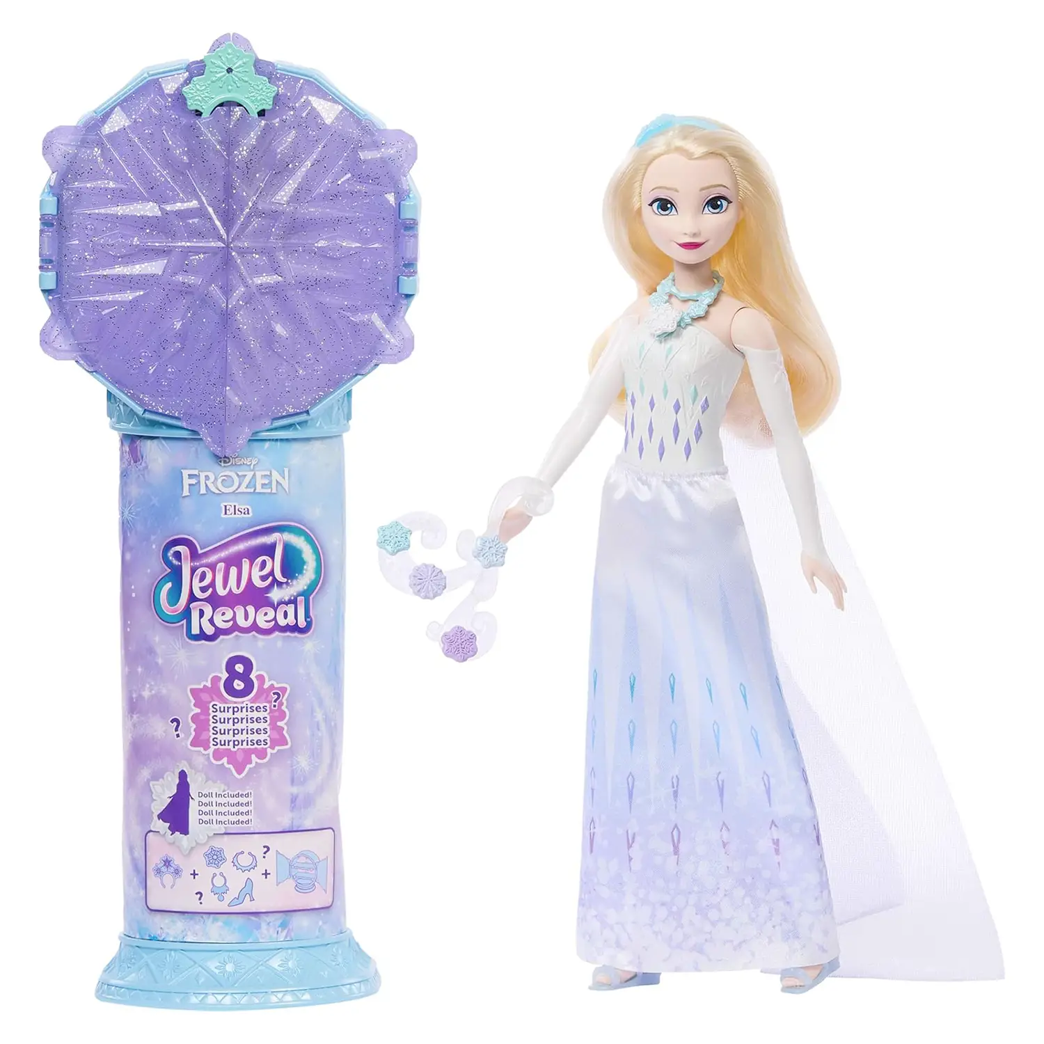 Frozen Jewel Reveal Elsa - collezionabili bambina