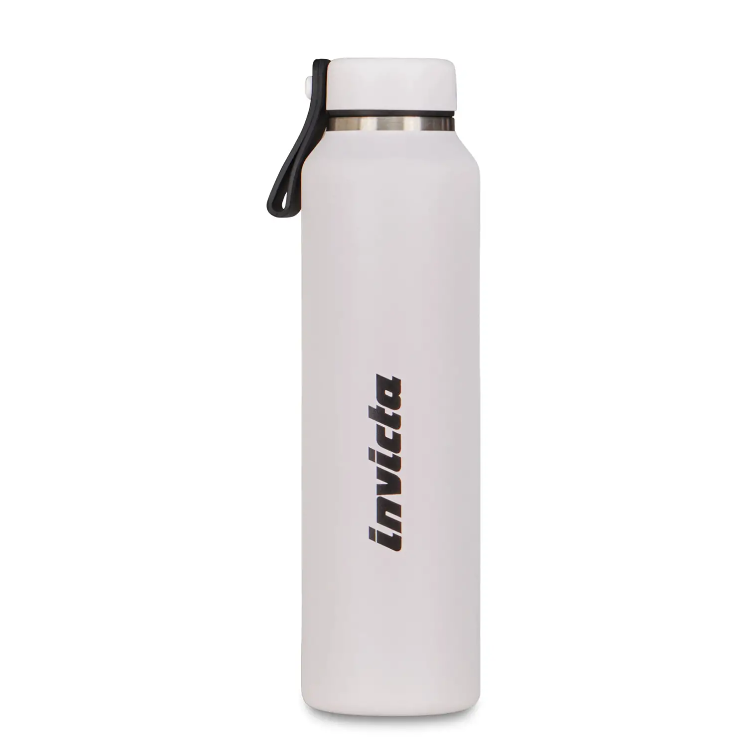 Borraccia Invicta Slim Acciaio Inox 480ml Bianca - borracce