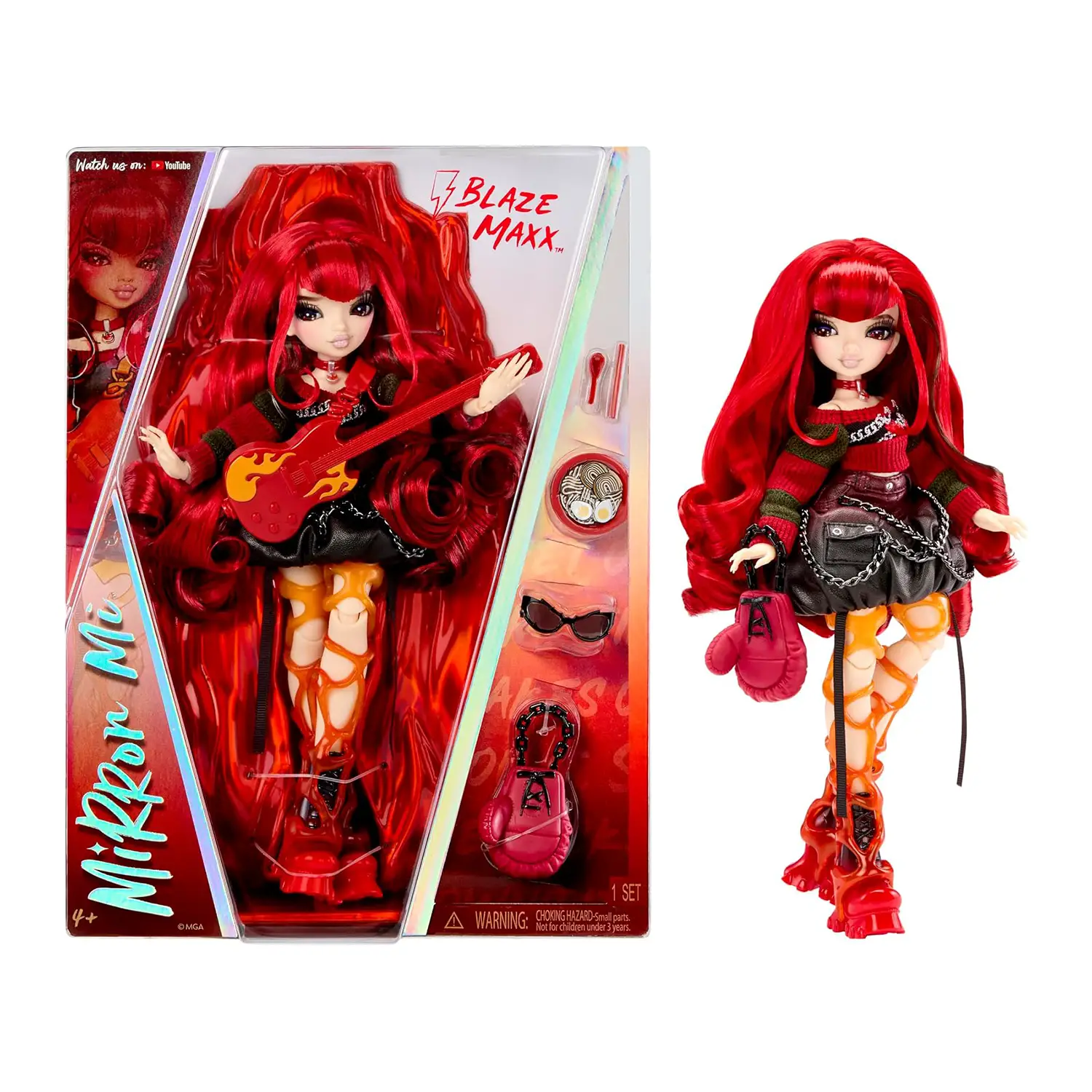 MirrorMi Fashion Doll Blaze Maxx - Bambola Fashion MGA Entertainment - collezionabili bambina