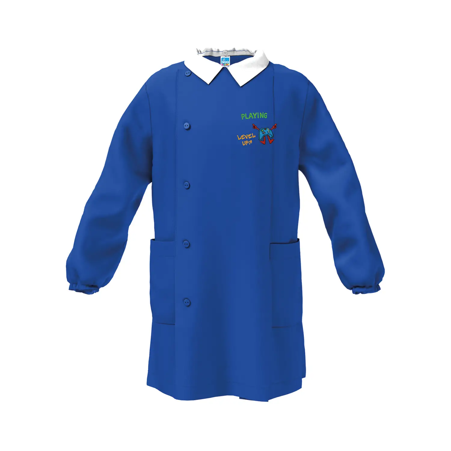 Grembiule Bambino Scuola Playstation Blu 8 Anni - grembiuli scolastici