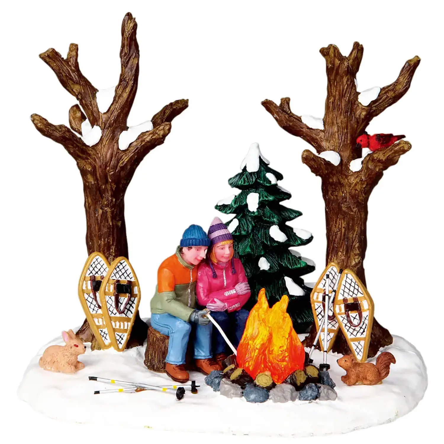 Lemax Staying Warm 04224 – Decorazione Natalizia Luminosa Vail Village - scene e villaggi