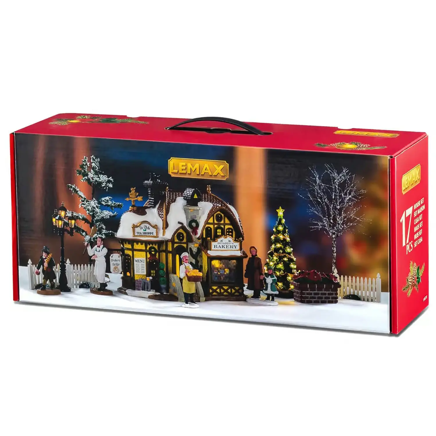 Lemax Devaney’s Bakery Set 66712 – Set Panetteria Luminoso Caddington Village - scene e villaggi