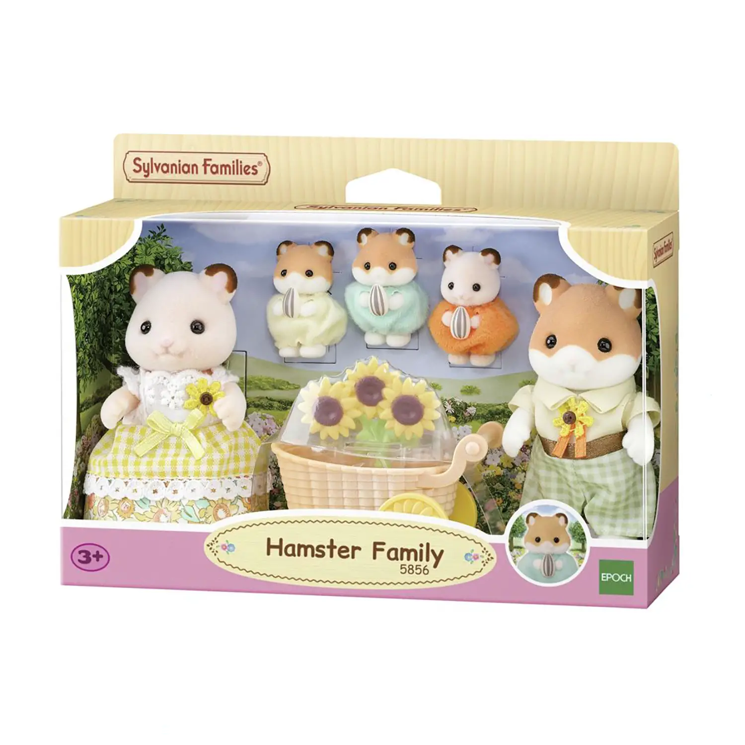 Sylvanian Families Famiglia Criceto - collezionabili bambina