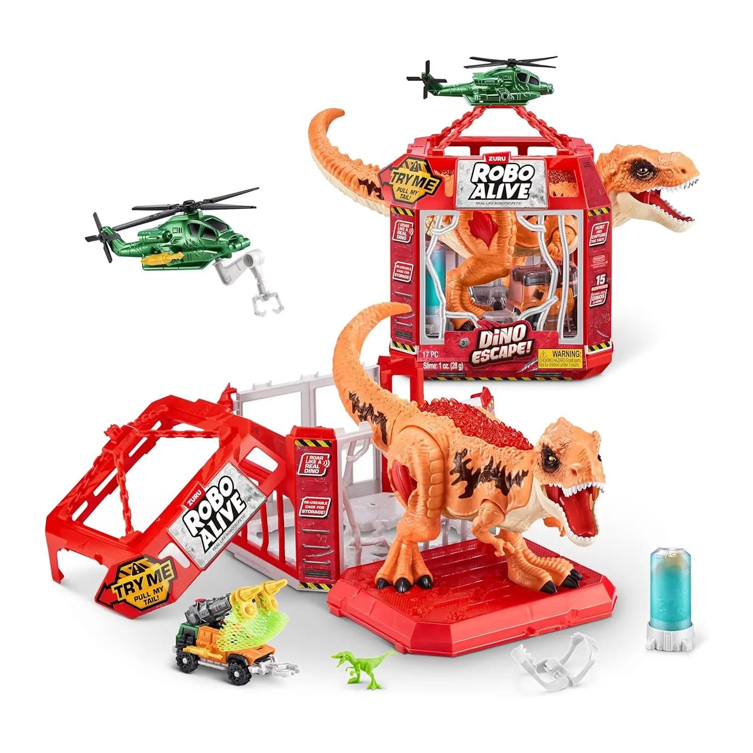 Robo Alive Dino Escape Set - play set