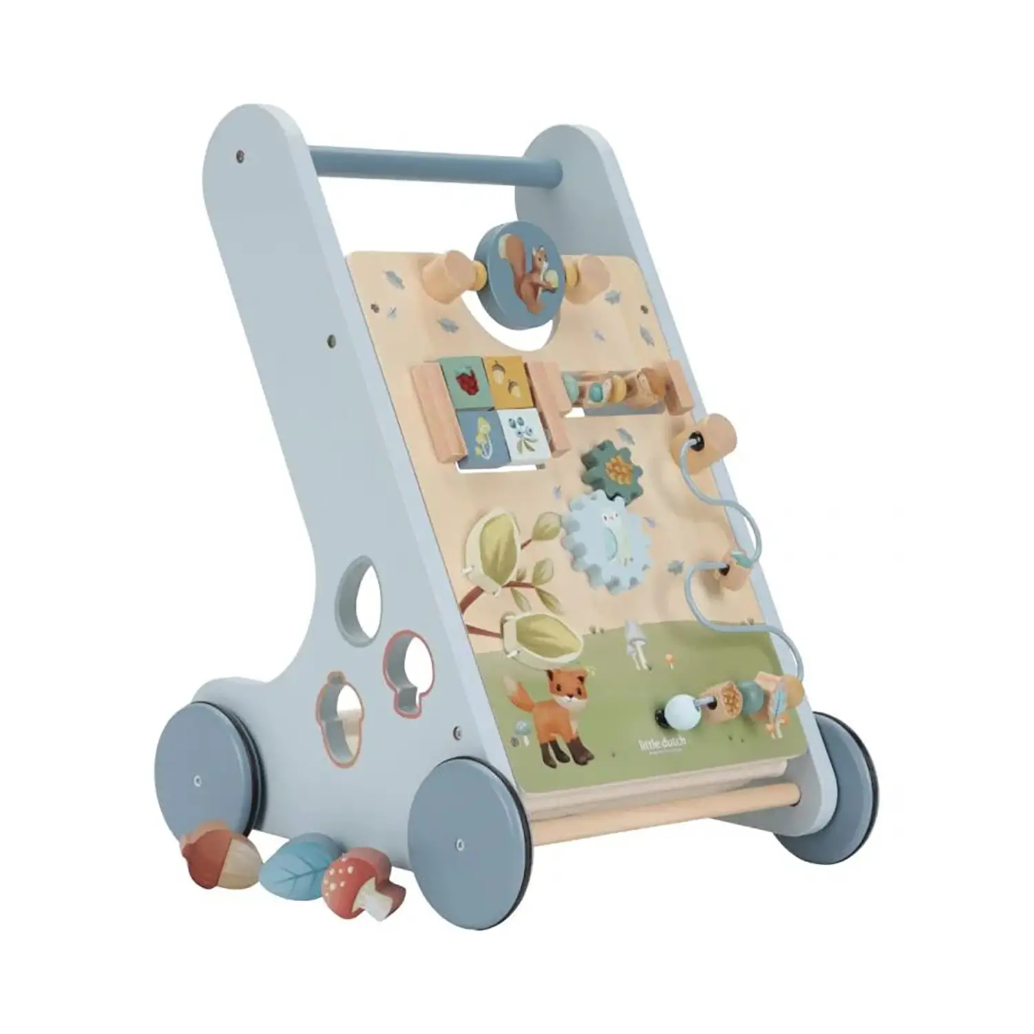 Carrellino Primi Passi Multiattività In Legno Little Dutch - Primi giochi